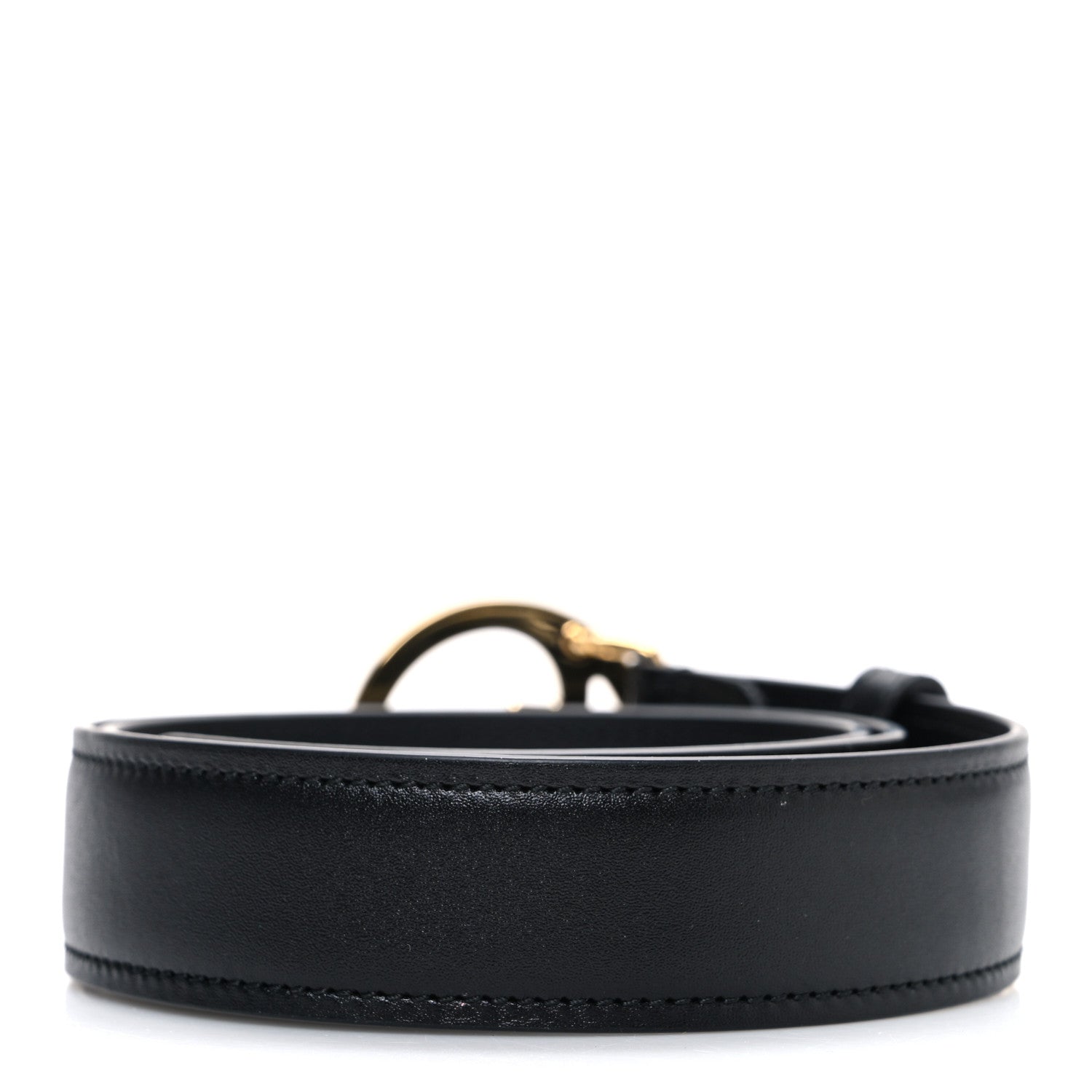 Ciny Lux Calfskin Blondie 30mm Belt 75 30 Black