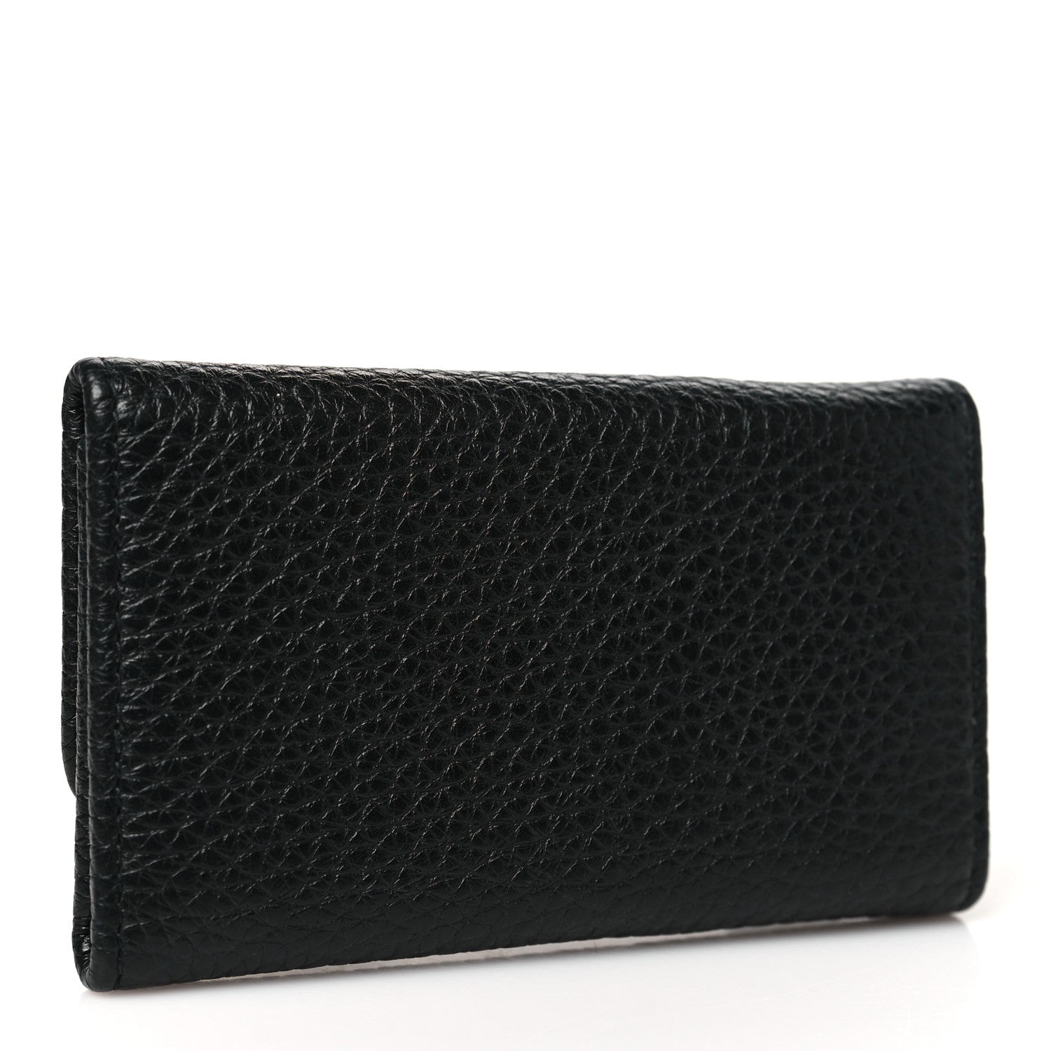 Vitello Grain Move 6 Key Holder Black