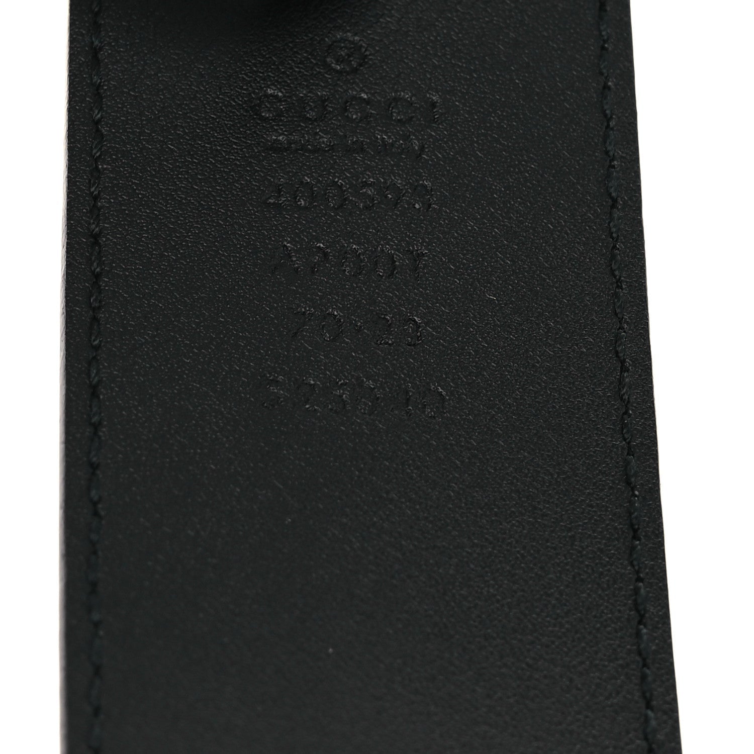 Calfskin Double G 30mm Belt 70 28 Black