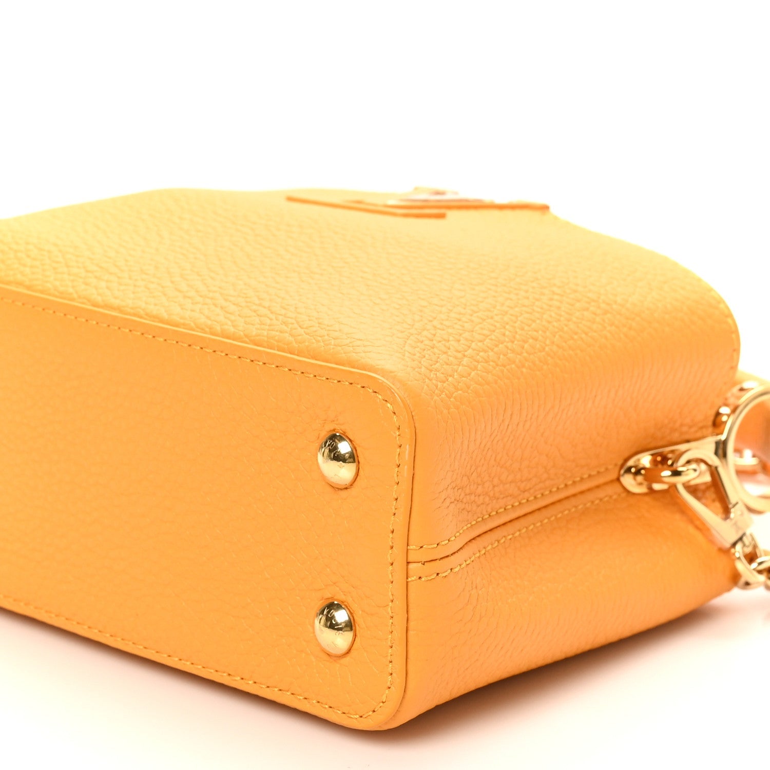 Taurillon Mini Capucines Sunbeam Yellow