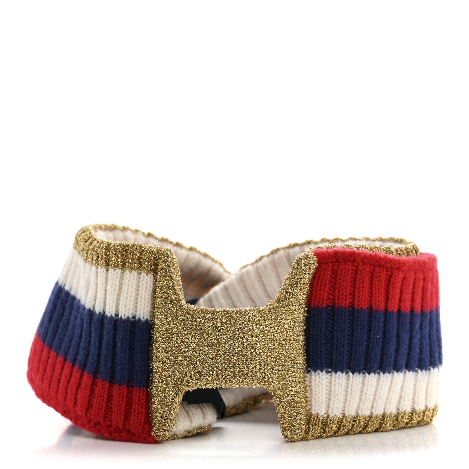 Wool Indilus Headband M Ivory Red
