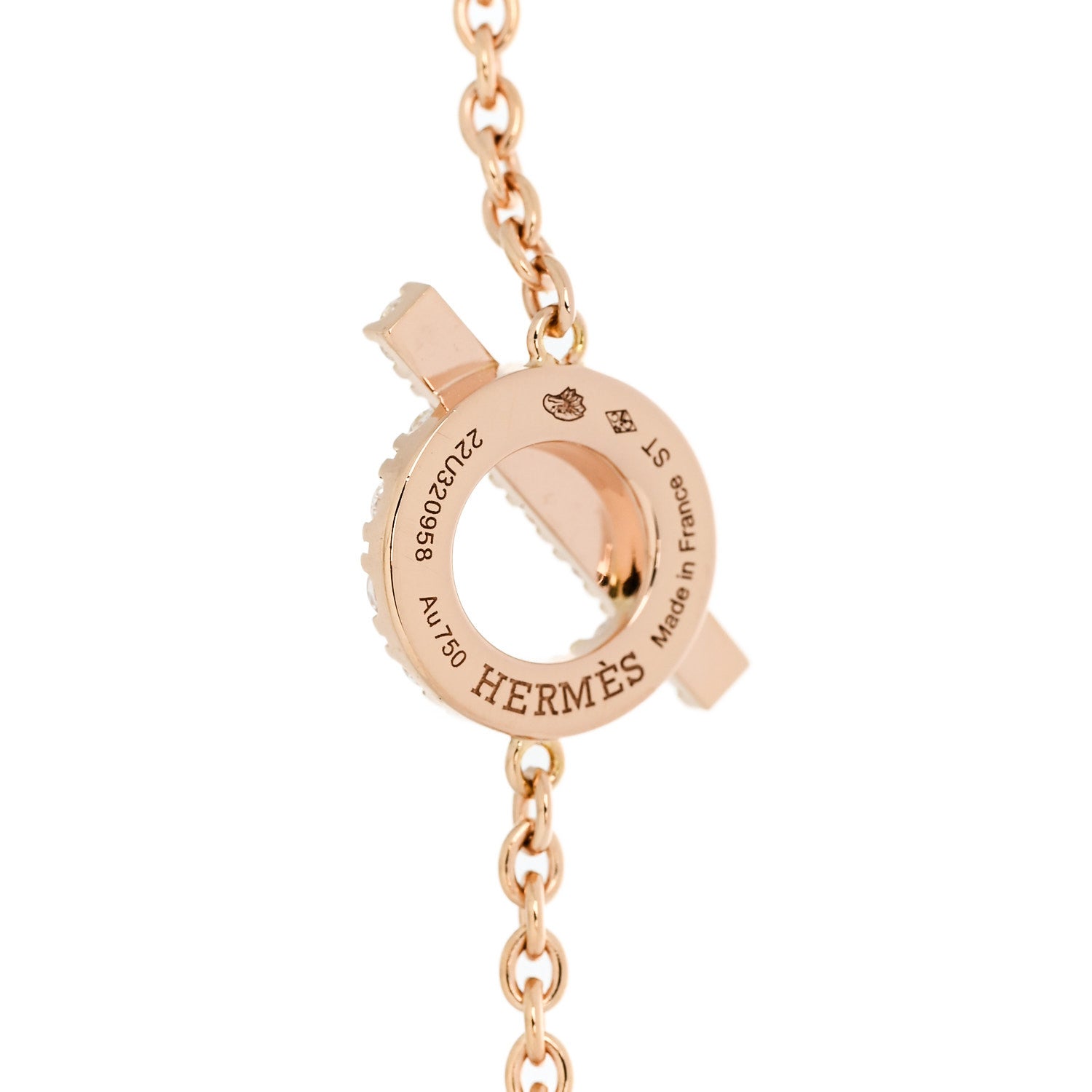 18K Rose Gold Diamond Finesse Bracelet ST