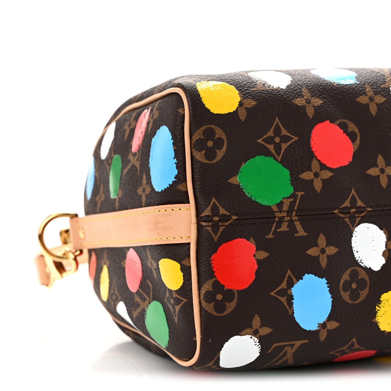 LV X YK Monogram Speedy Bandouliere 25 Multicolor