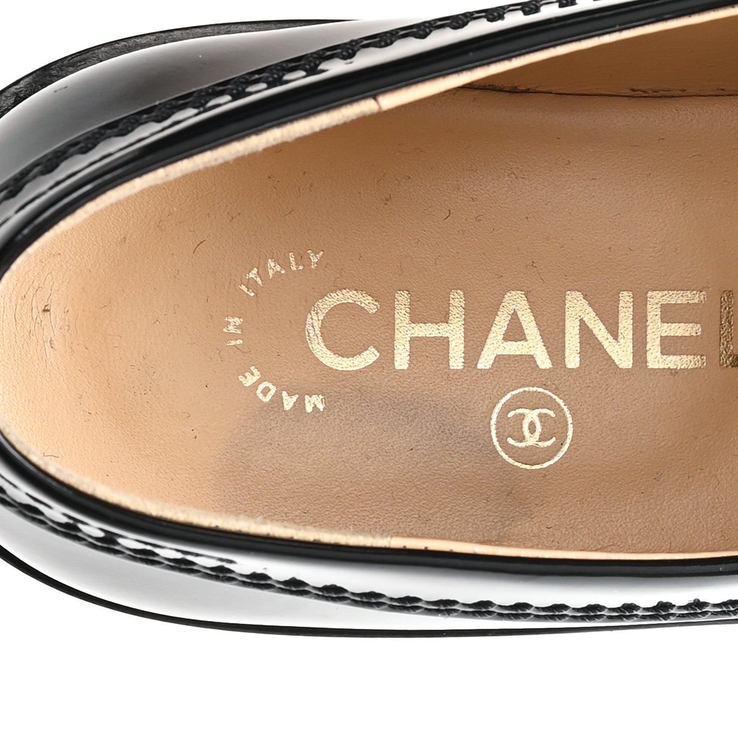 Velvet Metal CC Loafers 38 Black