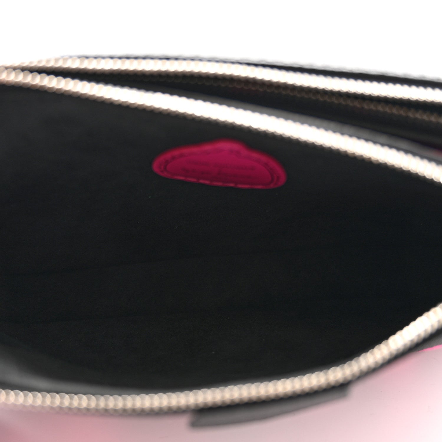 LV X YK Empreinte Multi Pochette Accessories Black Fuchsia