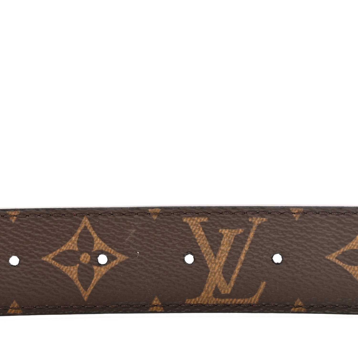 Monogram 30mm LV Initiales Reversible Belt 90 36 Coquelicot