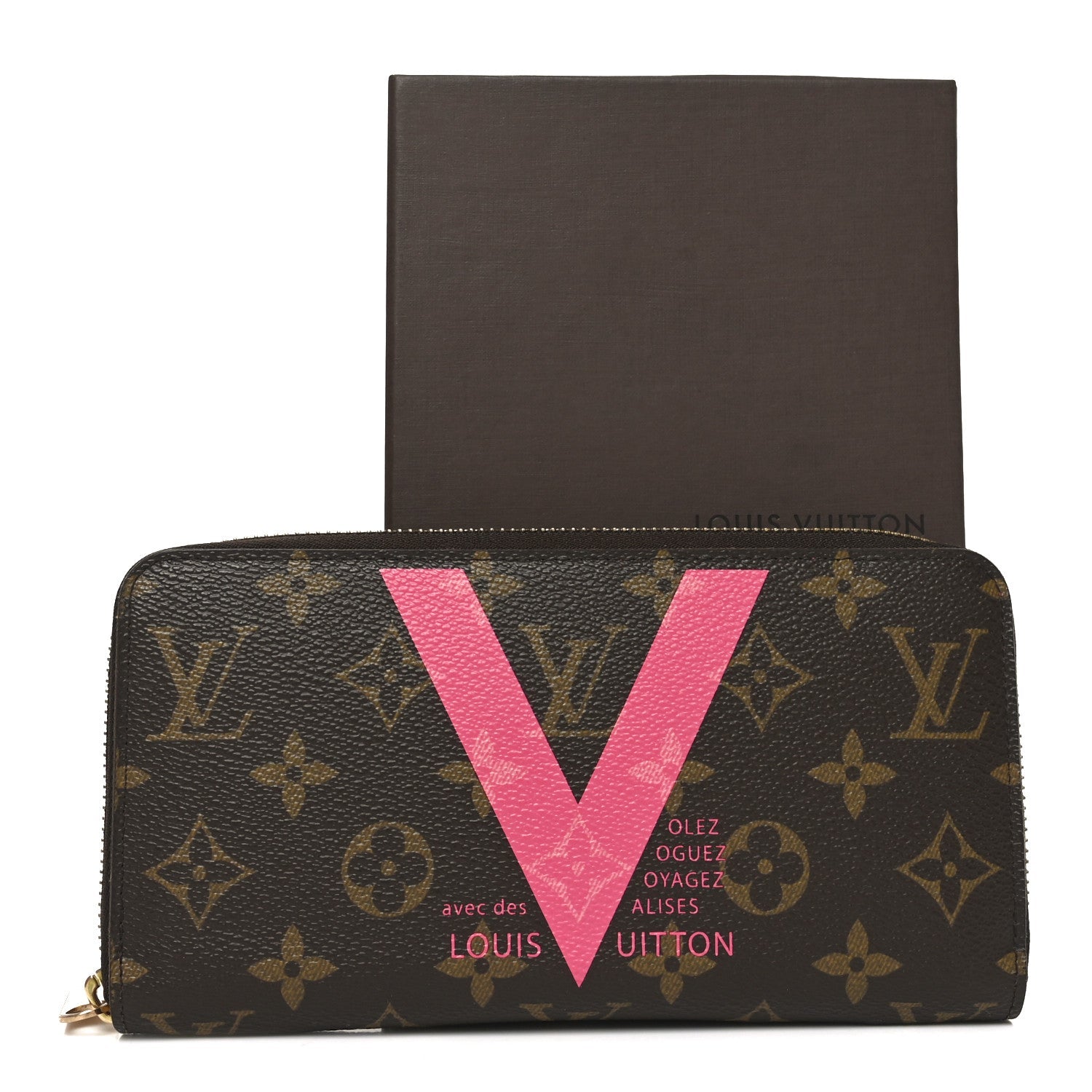 Monogram V Zippy Wallet Grenade