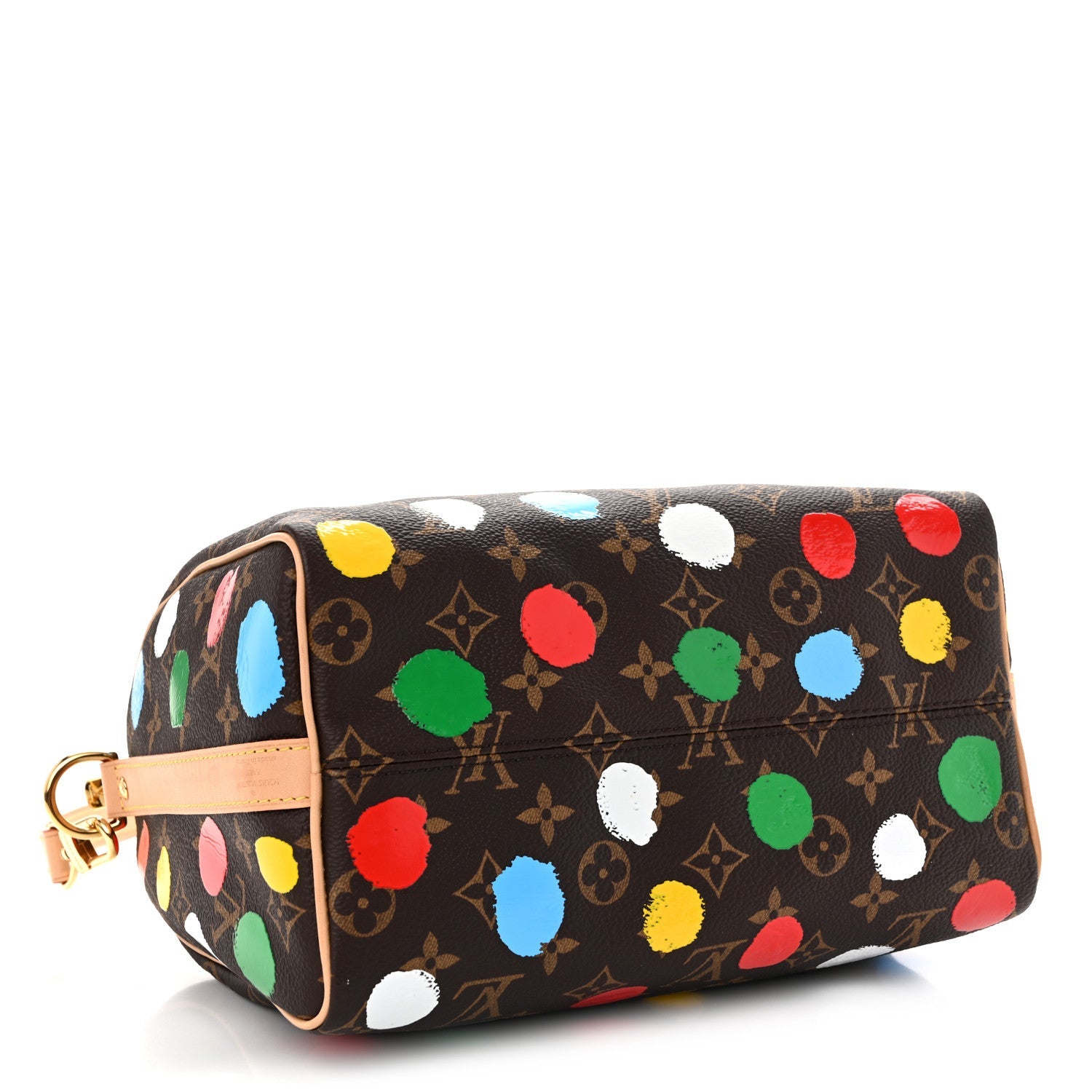 LV X YK Monogram Speedy Bandouliere 25 Multicolor