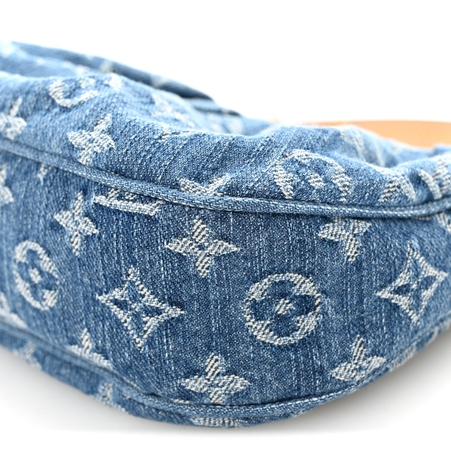 Monogram Denim Pochette Valley Blue