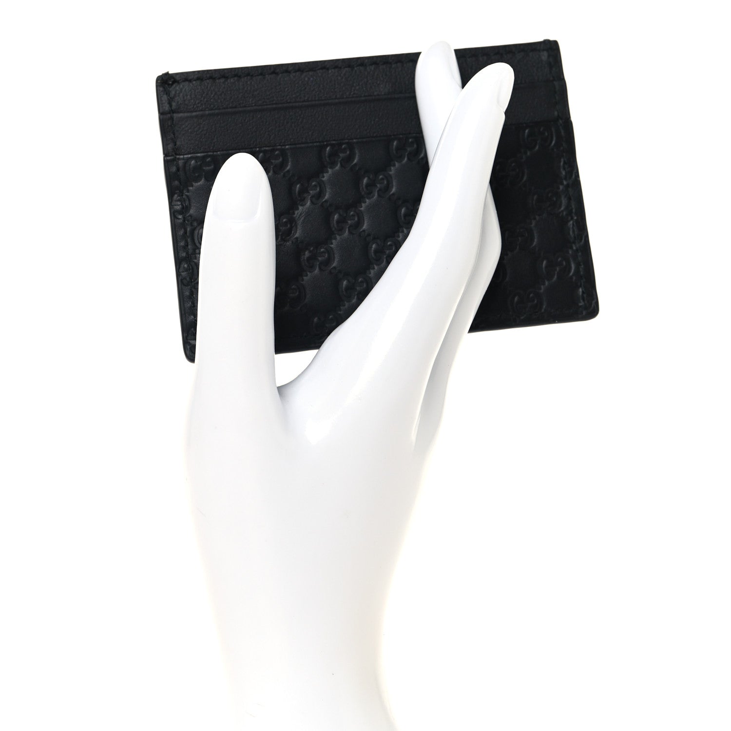 Microguccissima Card Holder Black