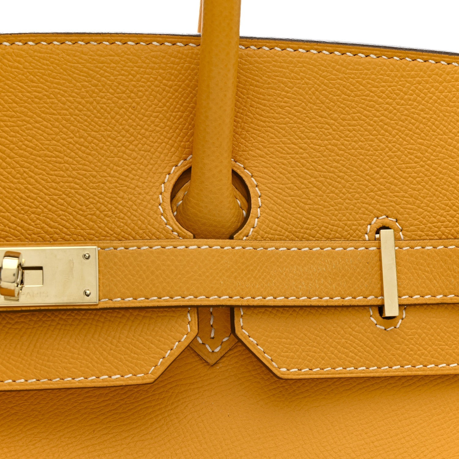 Epsom Candy Birkin 35 Jaune D'Or Feu