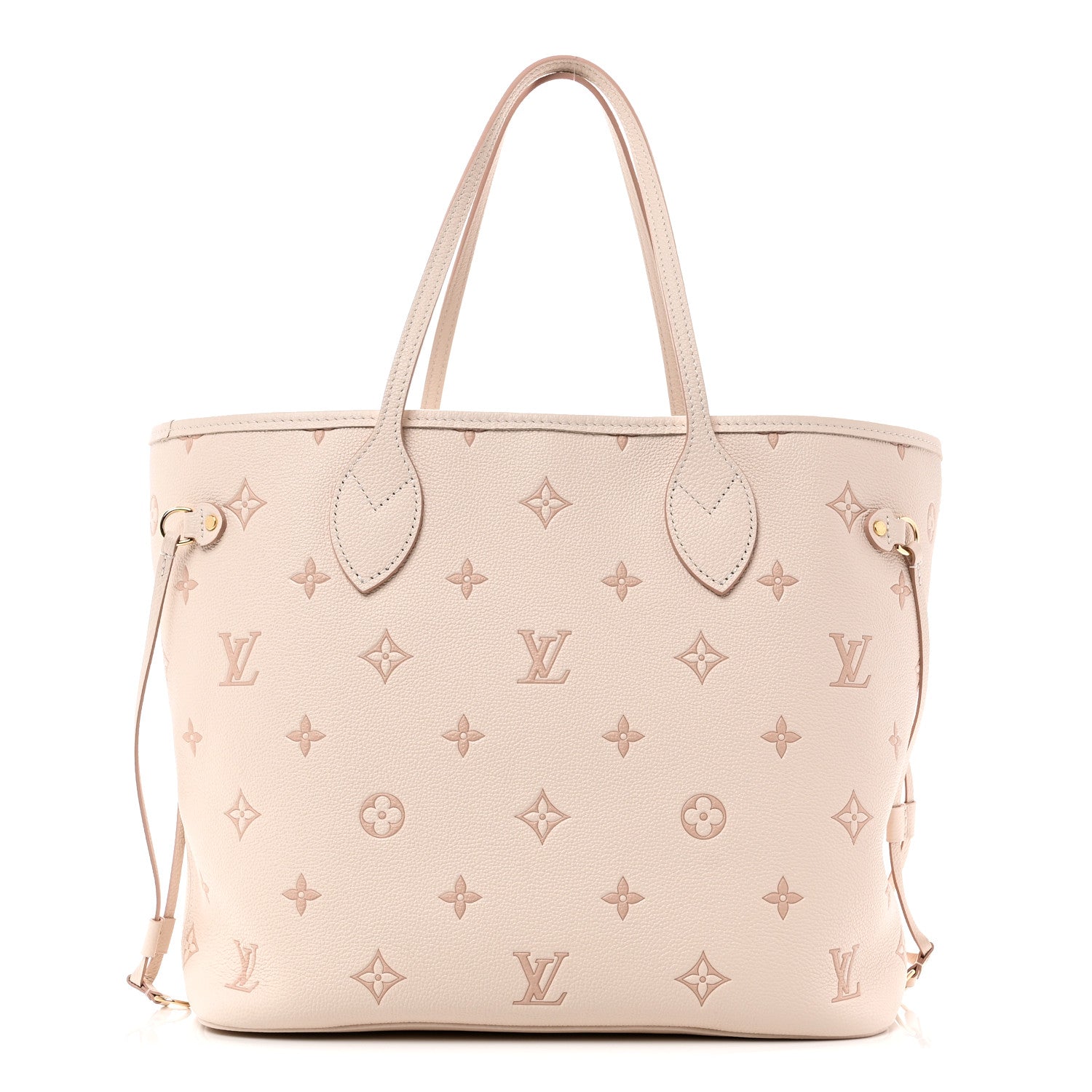 Monogram Debossed Neverfull MM Eden