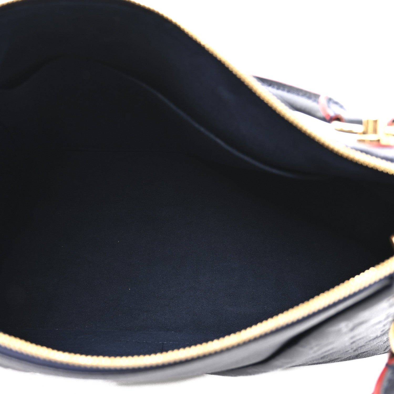 Empreinte V Tote MM Marine Rouge