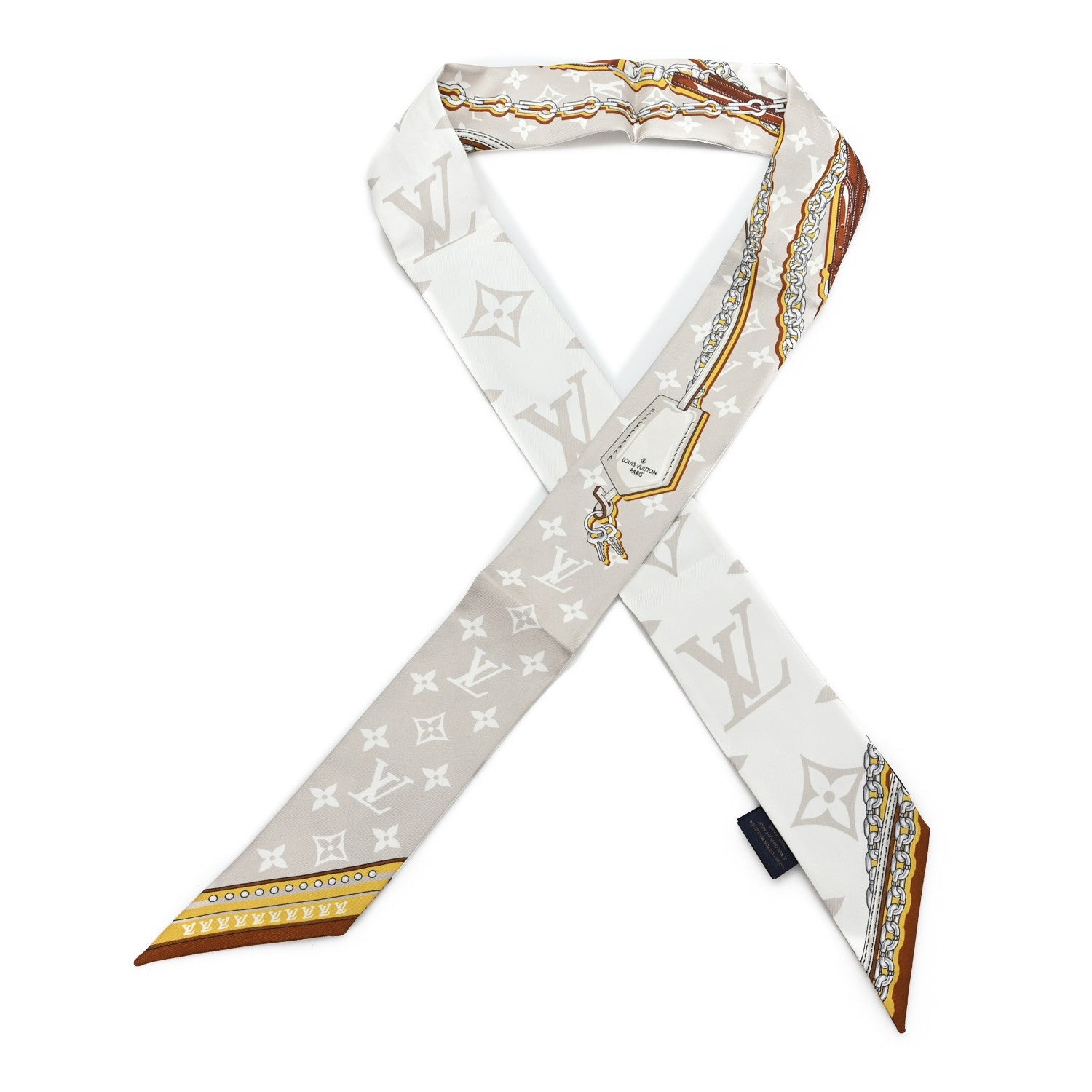 Silk Ultimate Monogram BB Bandeau Beige Clair