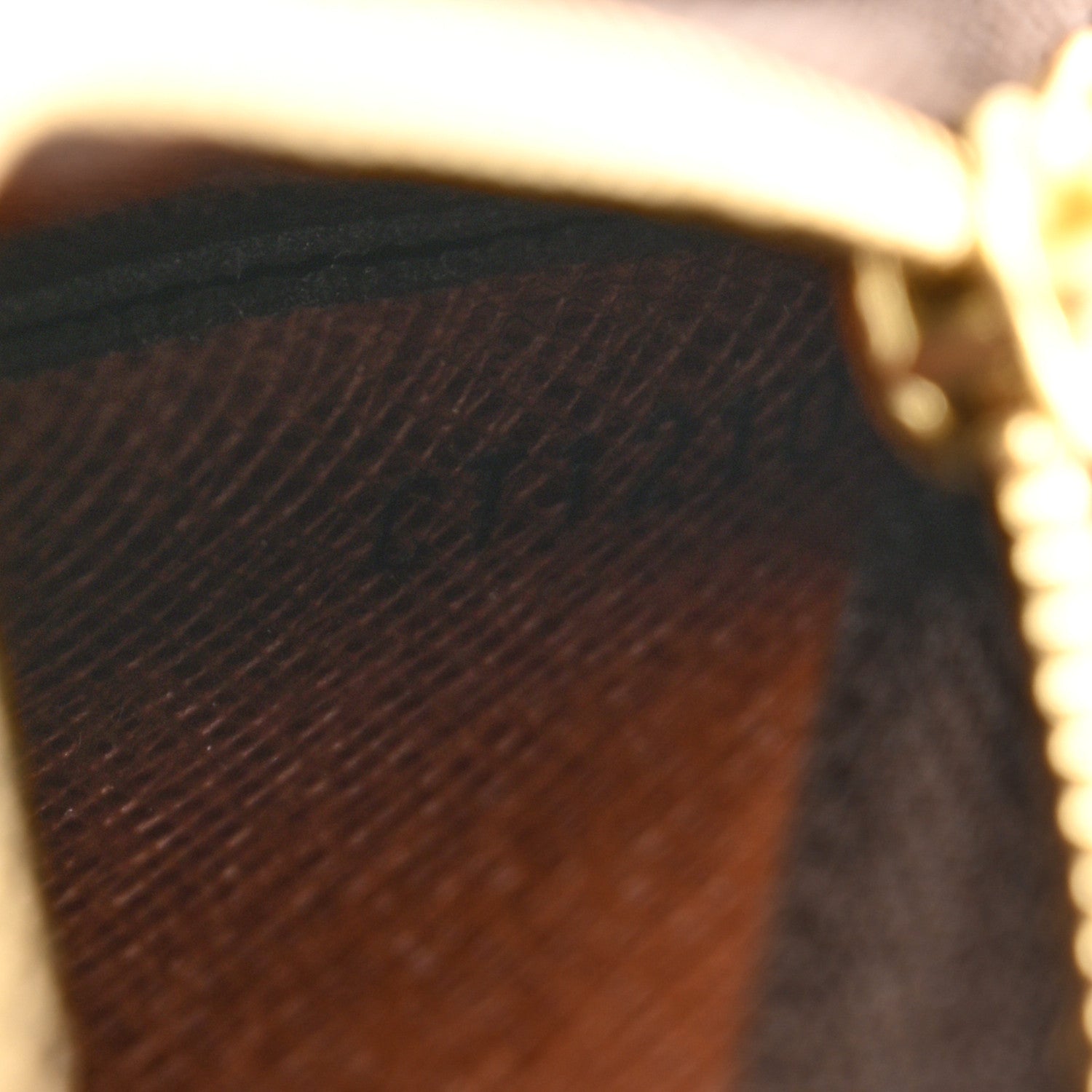 Monogram Key Pouch