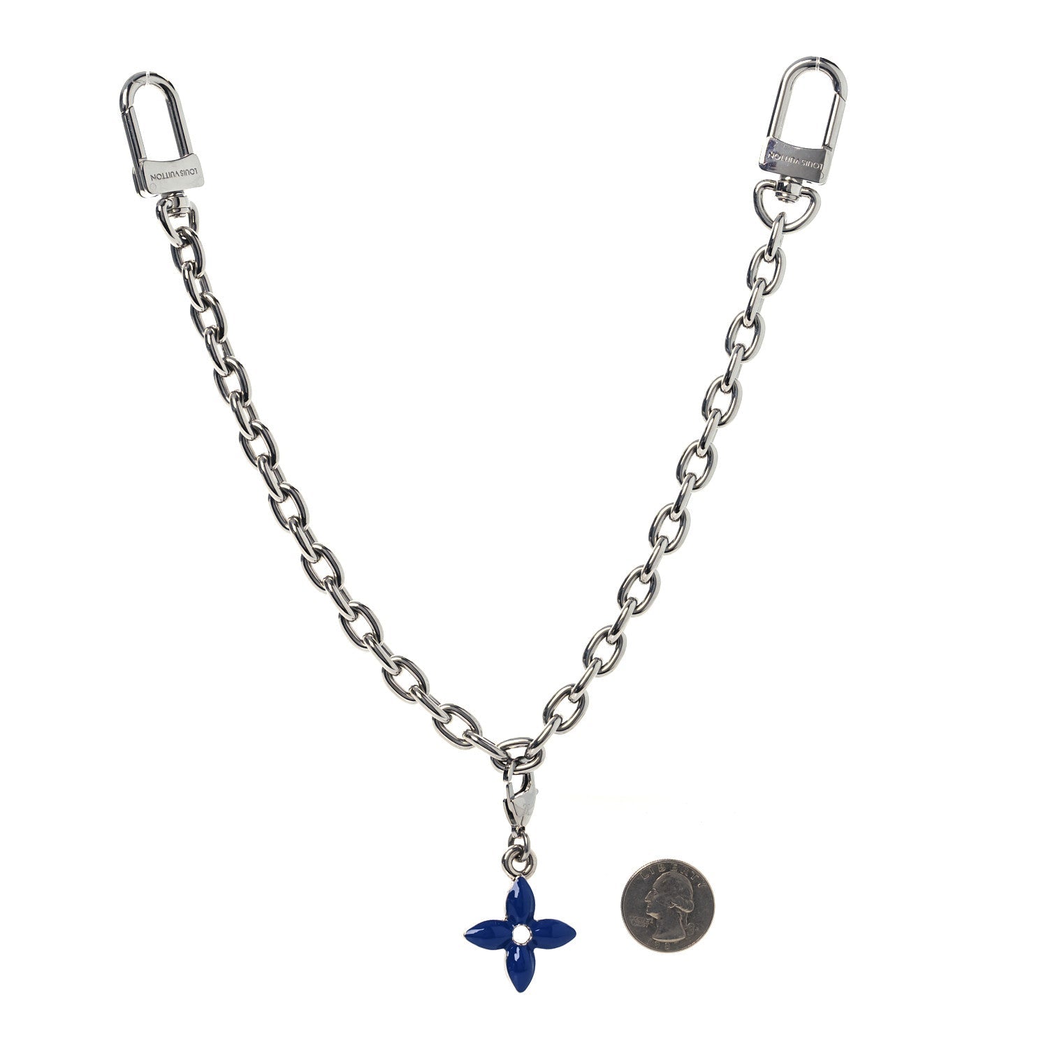 Metal 57th Street NYC Speedy Soft Bag Charm Silver