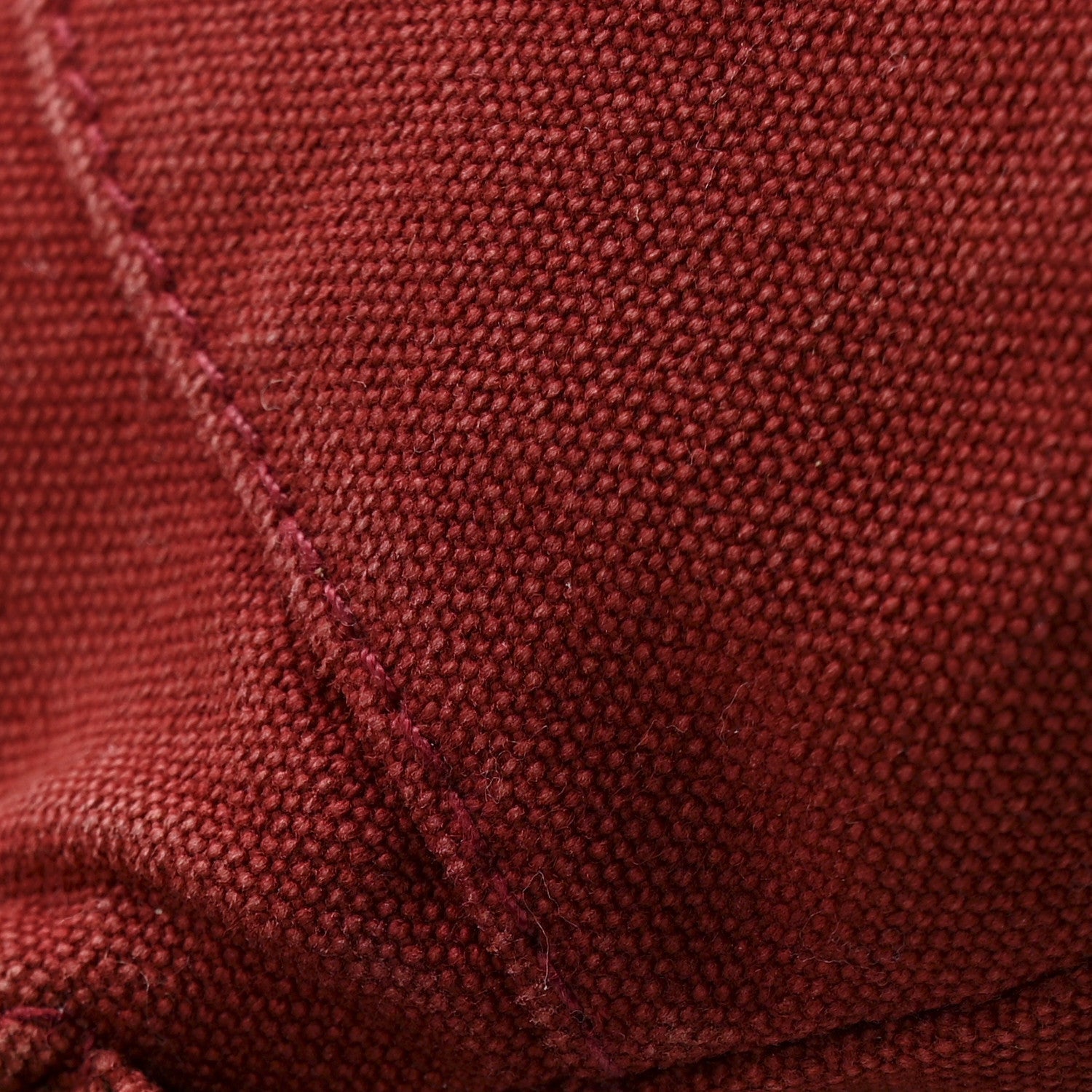 Cotton Bolide Travel Cosmetic Pouch Rouge