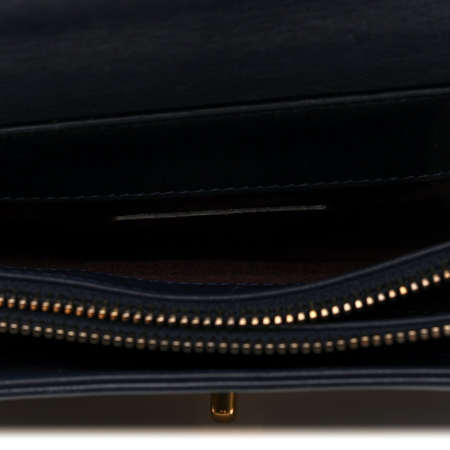 Lambskin Quilted Small Art Nouvelle Flap Bag Navy