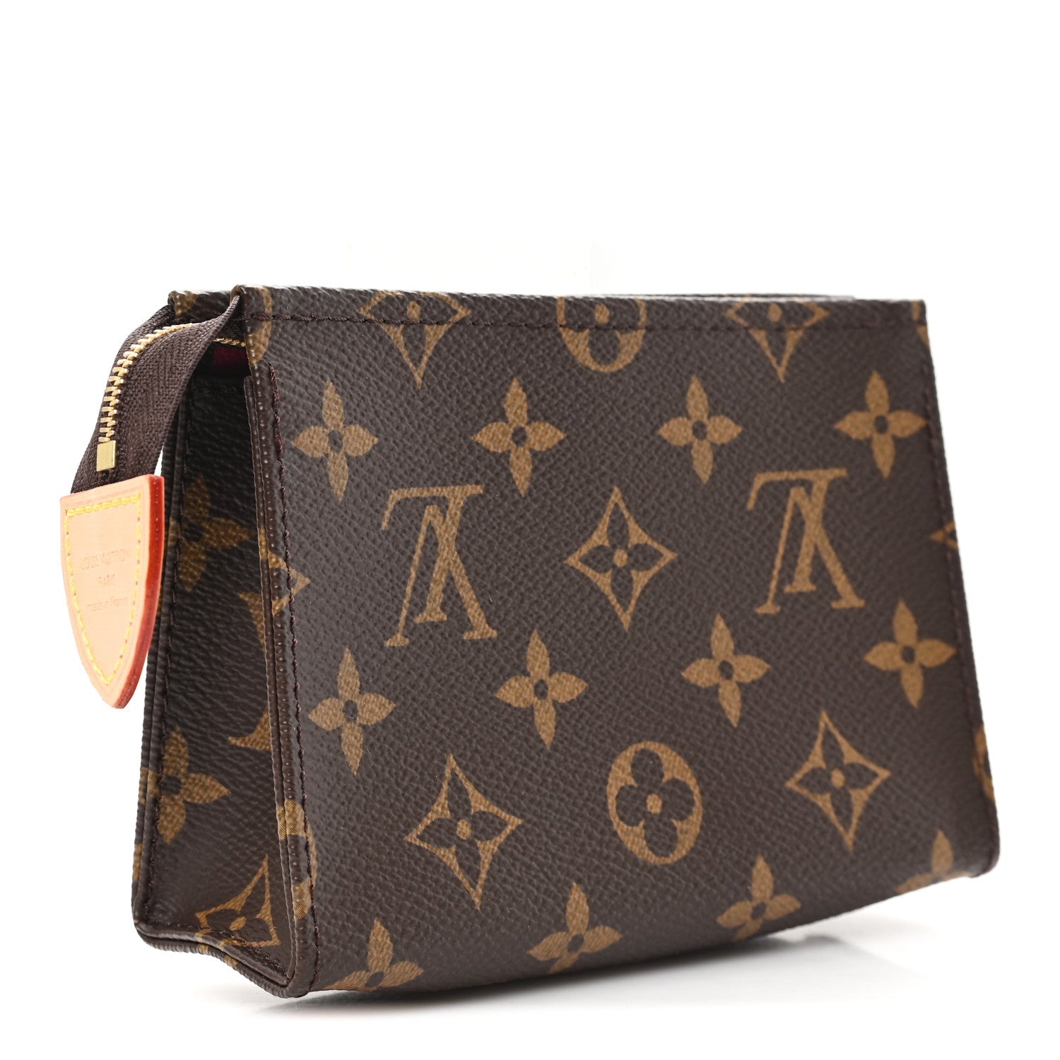 Monogram Toiletry Pouch 15 Fuchsia