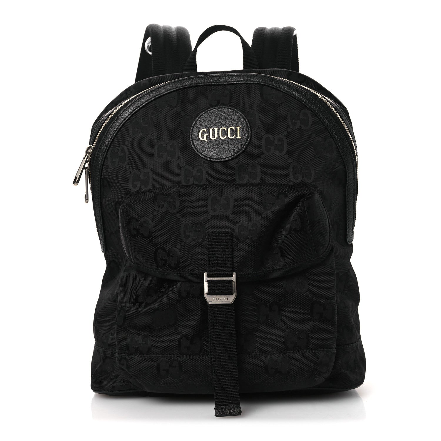 Econyl Nylon Monogram Off The Grid Backpack Black