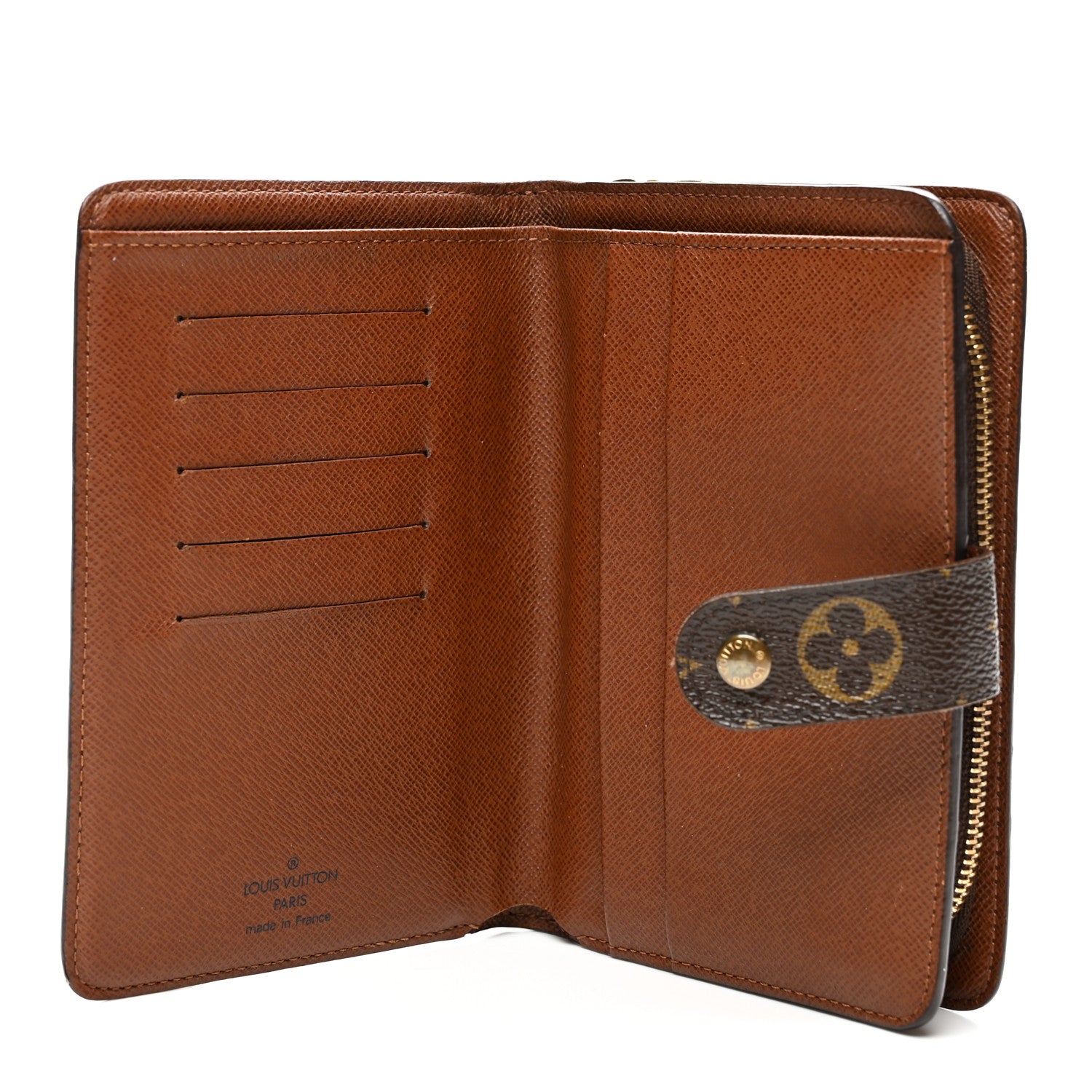 Monogram Porte Papier Zippe Wallet