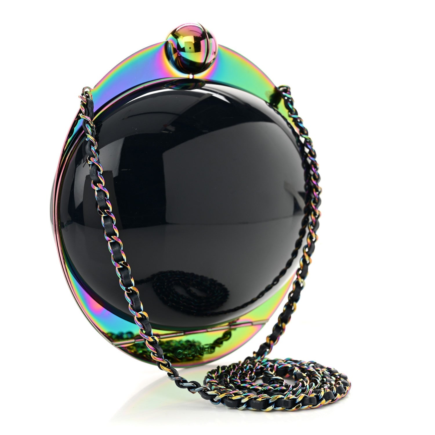 Resin CC Over The Moon Minaudiere Blue Multicolor