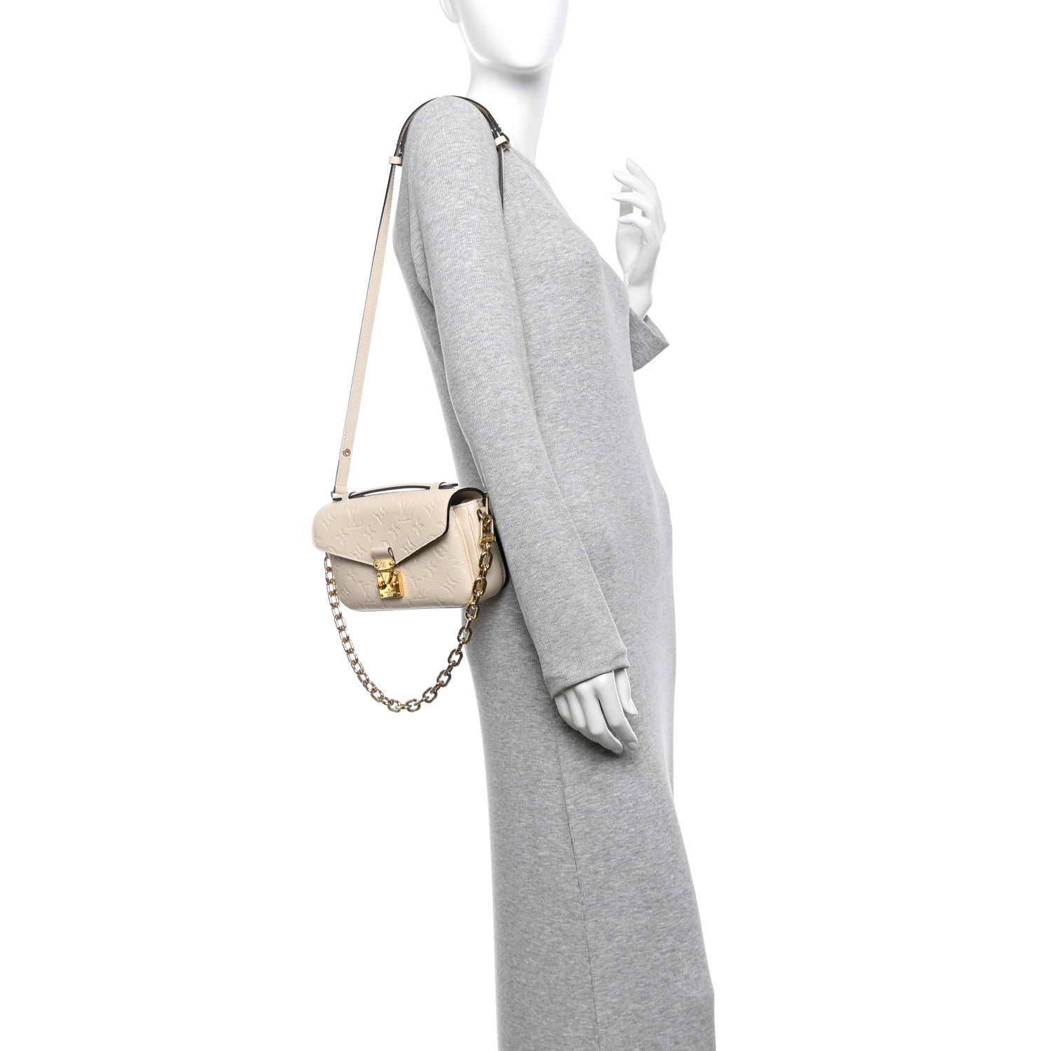Empreinte Pochette Metis East West Cream