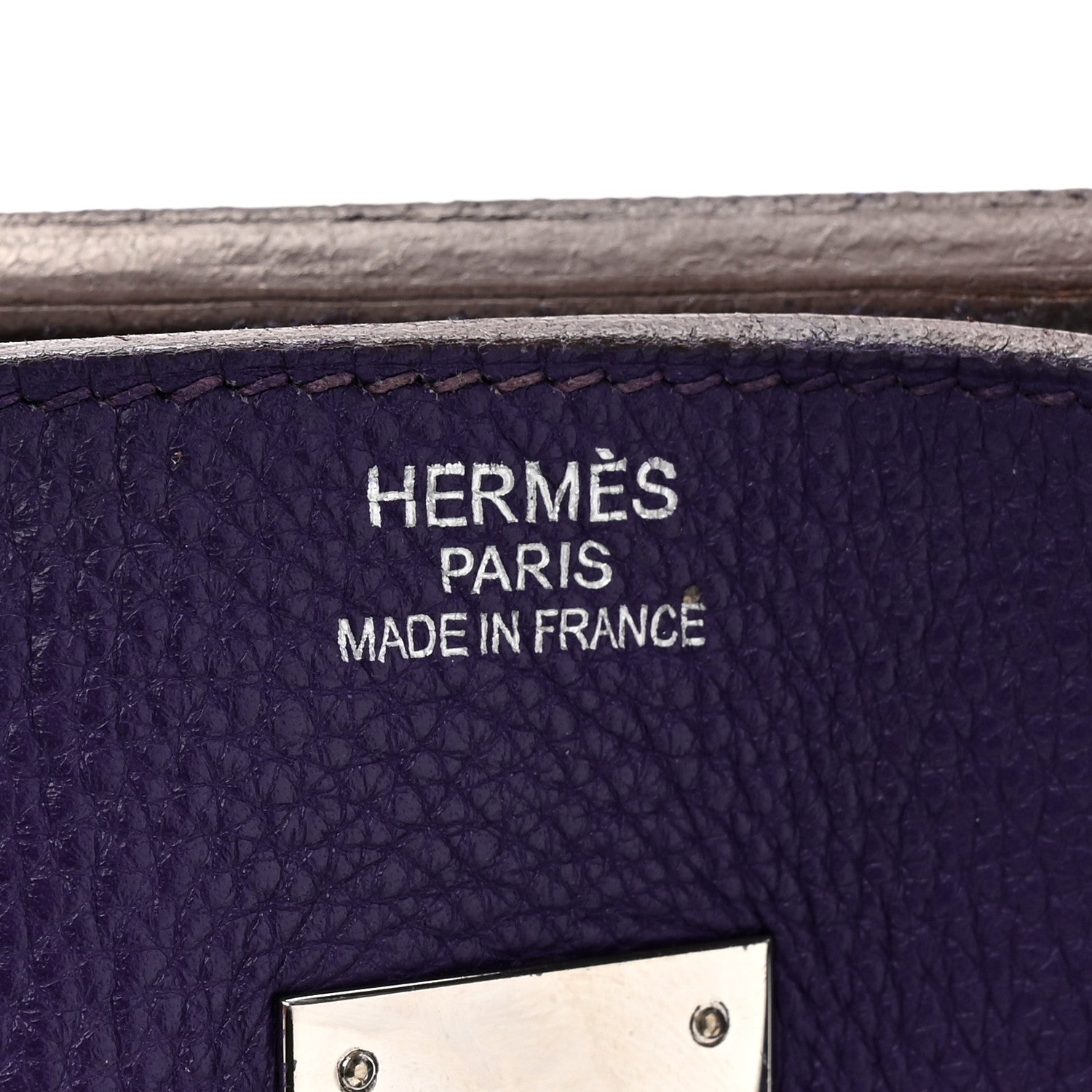 Taurillon Clemence Birkin 35 Iris