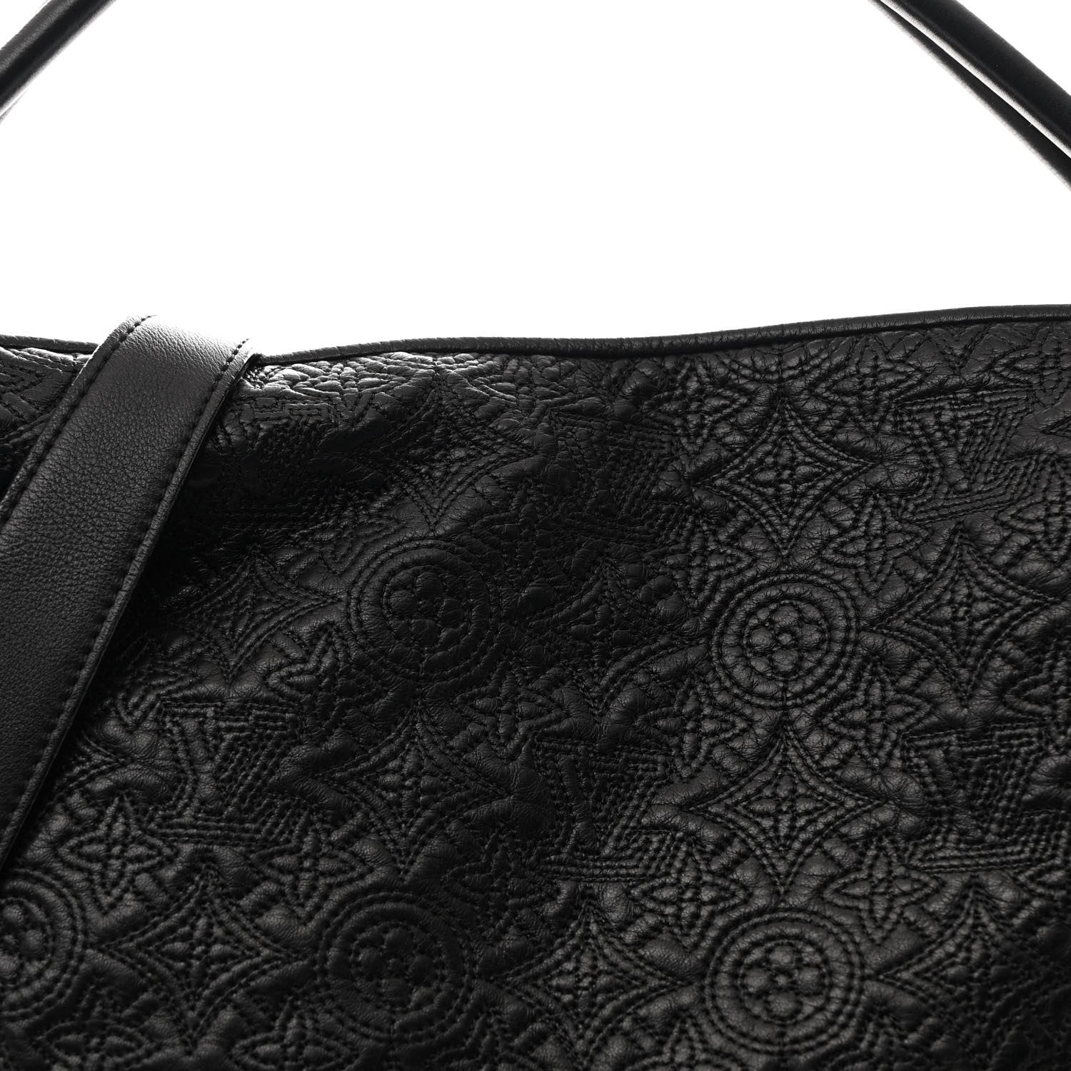 Monogram Lambskin Antheia Ixia GM Black