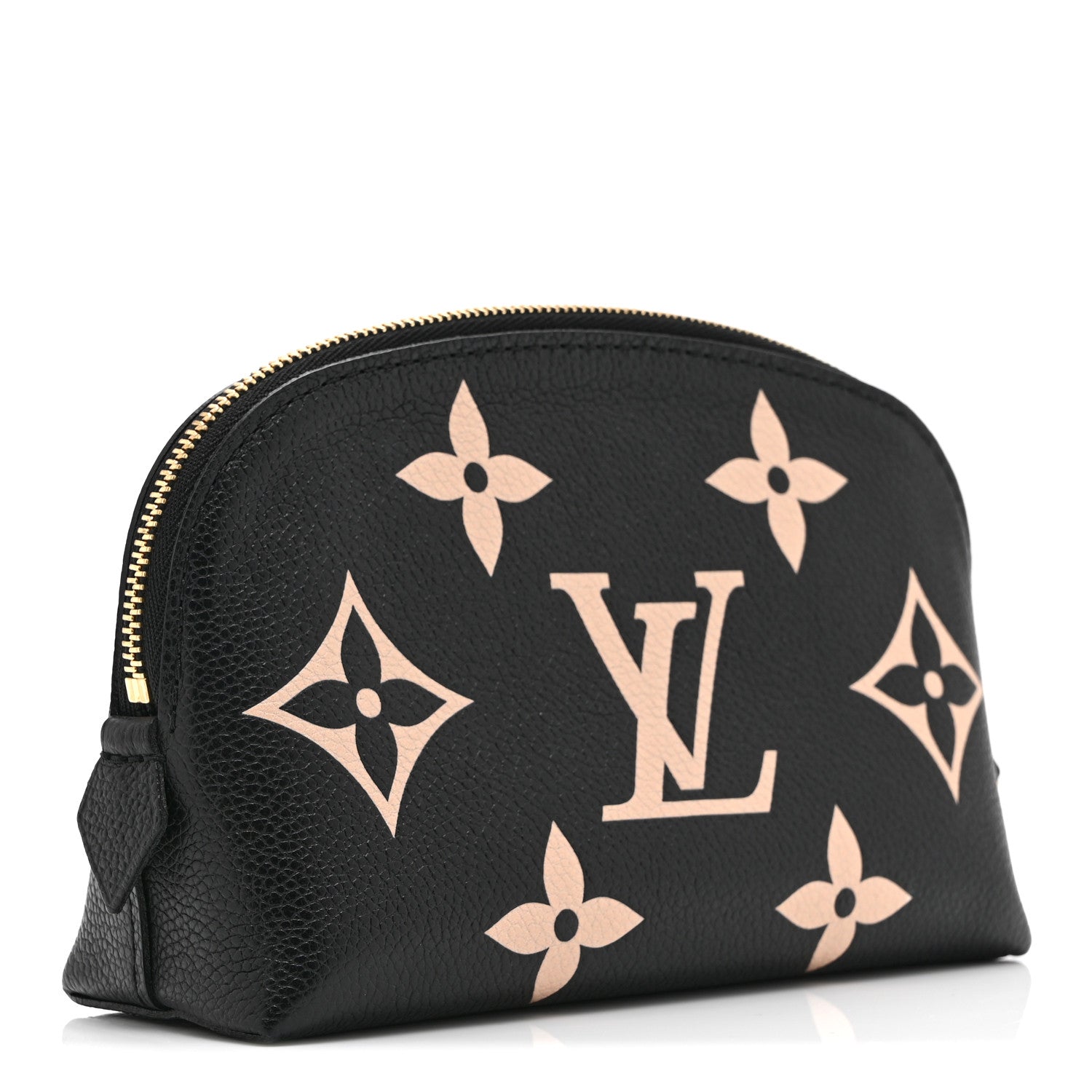 Empreinte Monogram Giant Cosmetic Pouch Black Beige
