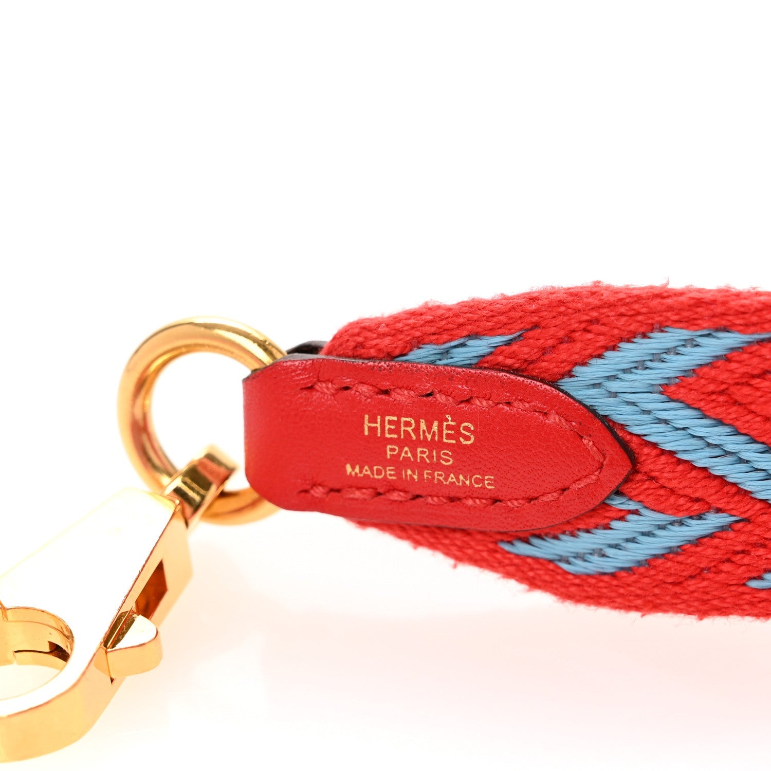 Toile Swift 25mm Sangle ZigZag Shoulder Strap Rouge de Coeur Bleu du Nord