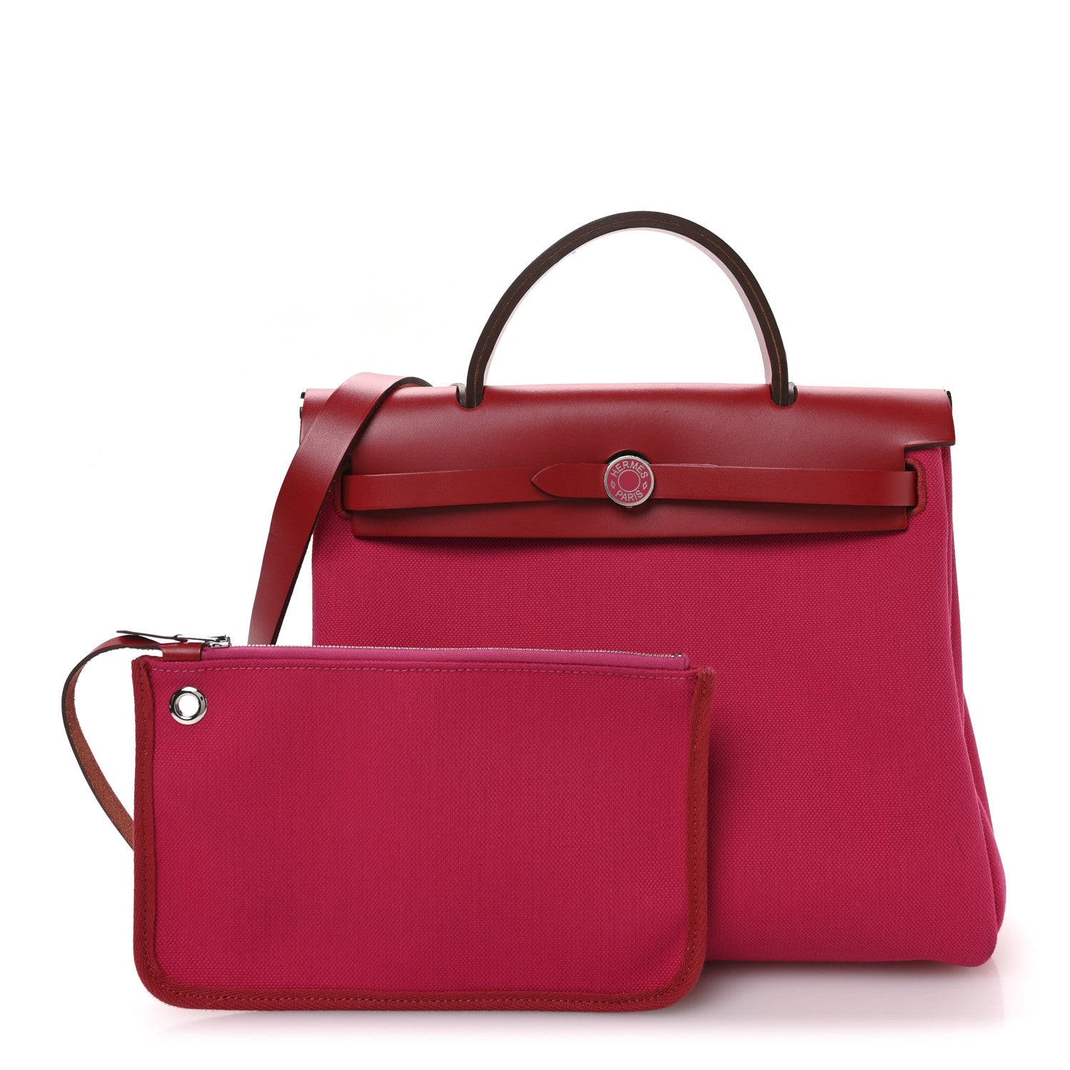 Toile Militaire Vache Hunter Laque Herbag Zip Retourne 31 PM Rose Mexico Rouge Piment