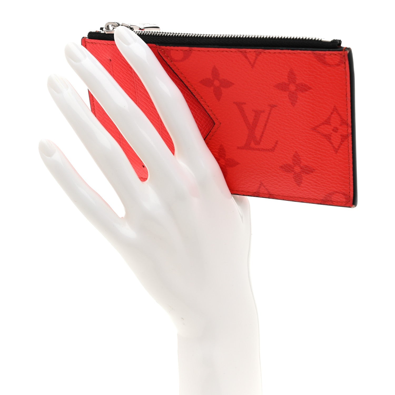 Taigarama Coin Card Holder Fire Red