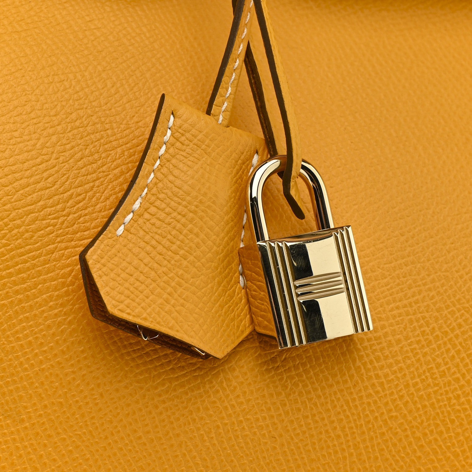Epsom Candy Birkin 35 Jaune D'Or Feu