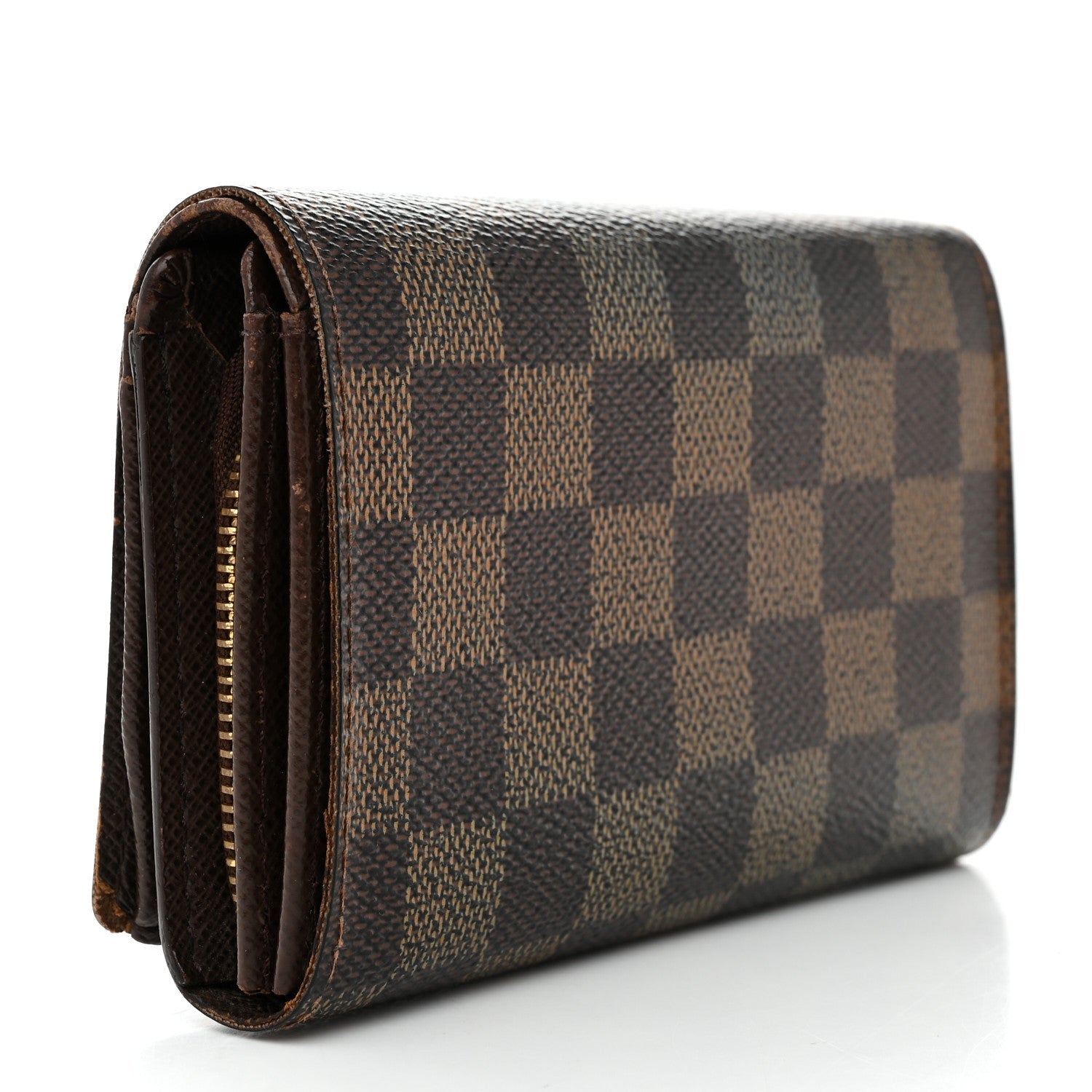 Damier Ebene Porte-Monnaie Billets Tresor Wallet
