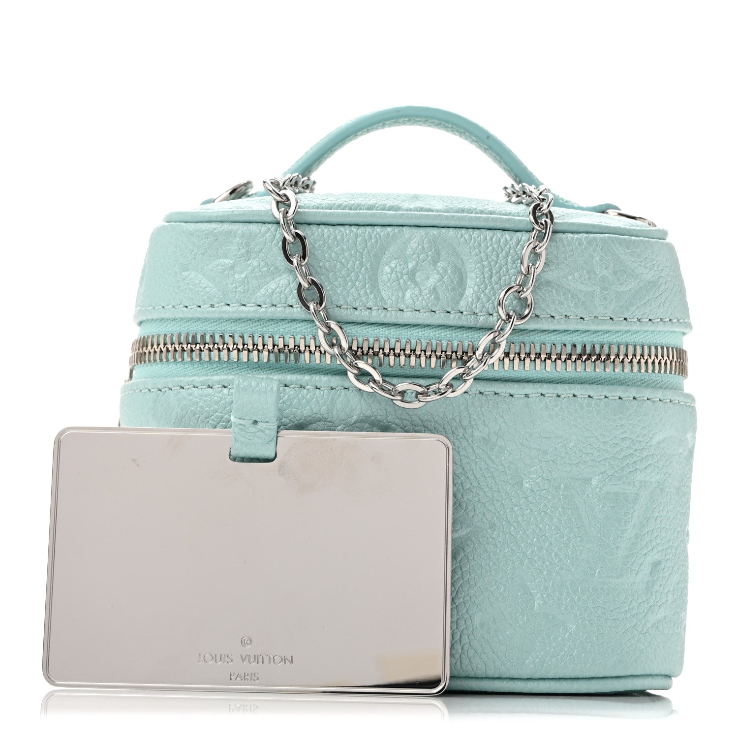 Empreinte Monogram Micro Vanity Pearly Lagoon Turquoise