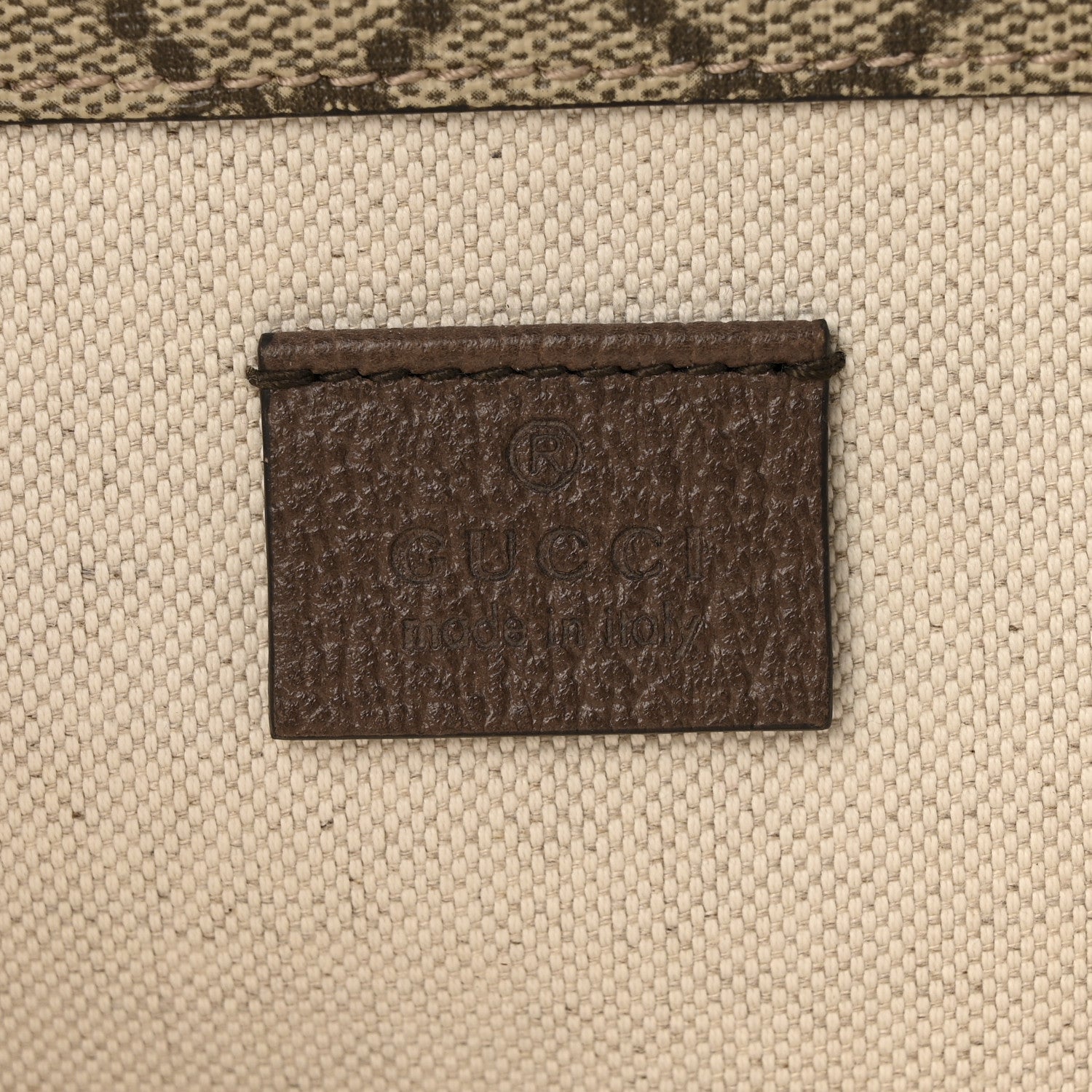 GG Supreme Monogram Web Small Neo Vintage Double Flap Messenger Bag Beige New Acero