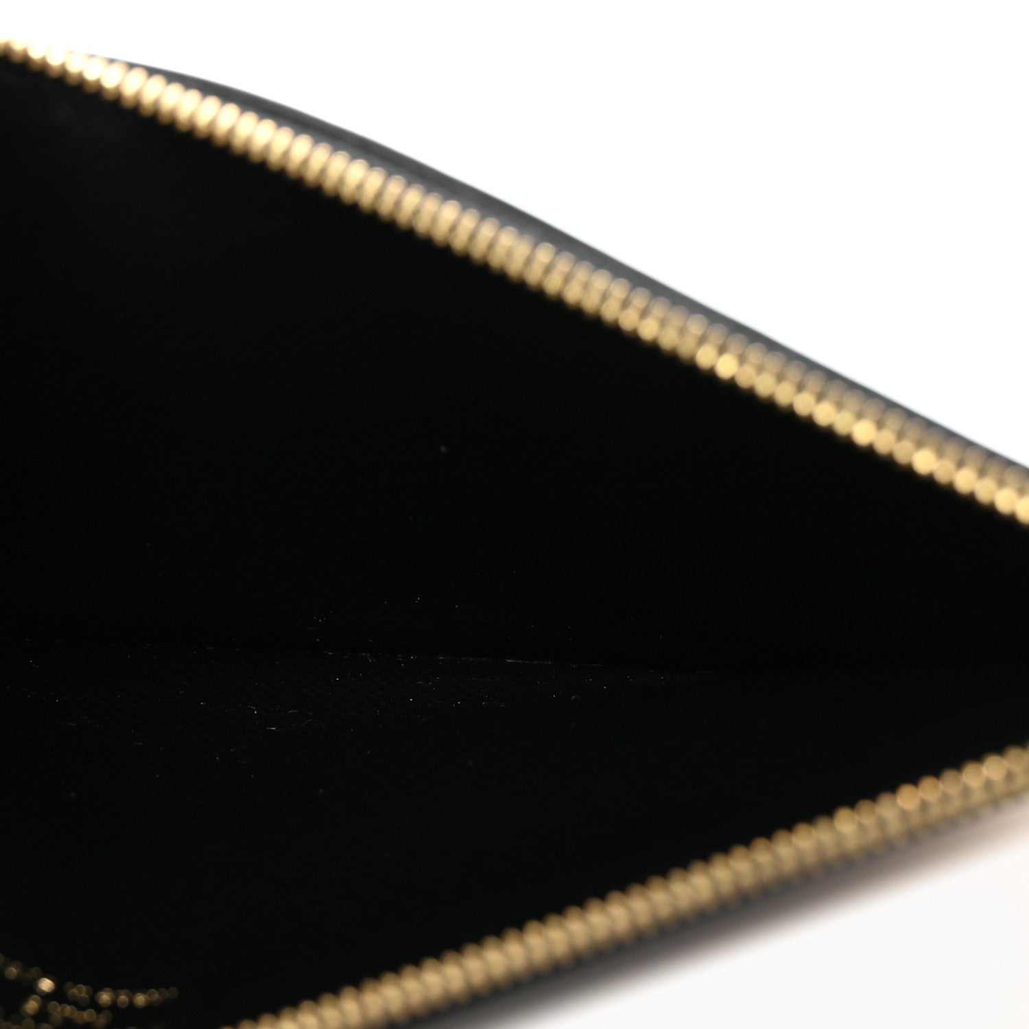 Monogram Slim Purse Black