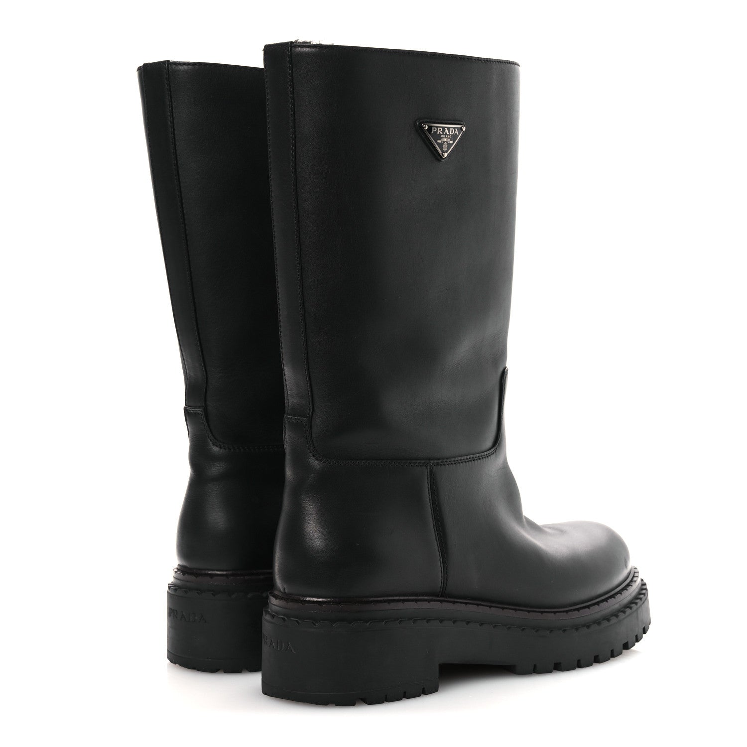 Vitello Shearling Winter 2 Boots 39.5 Black