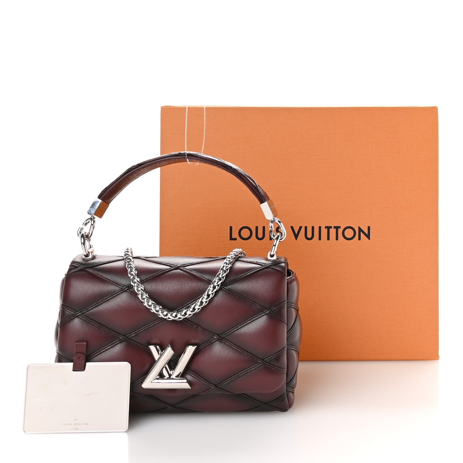 Lambskin Malletage GO-14 PM NM Bordeaux