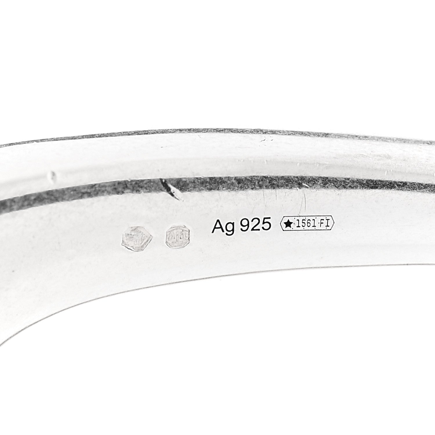 Sterling Silver Calfskin Horsebit Bracelet