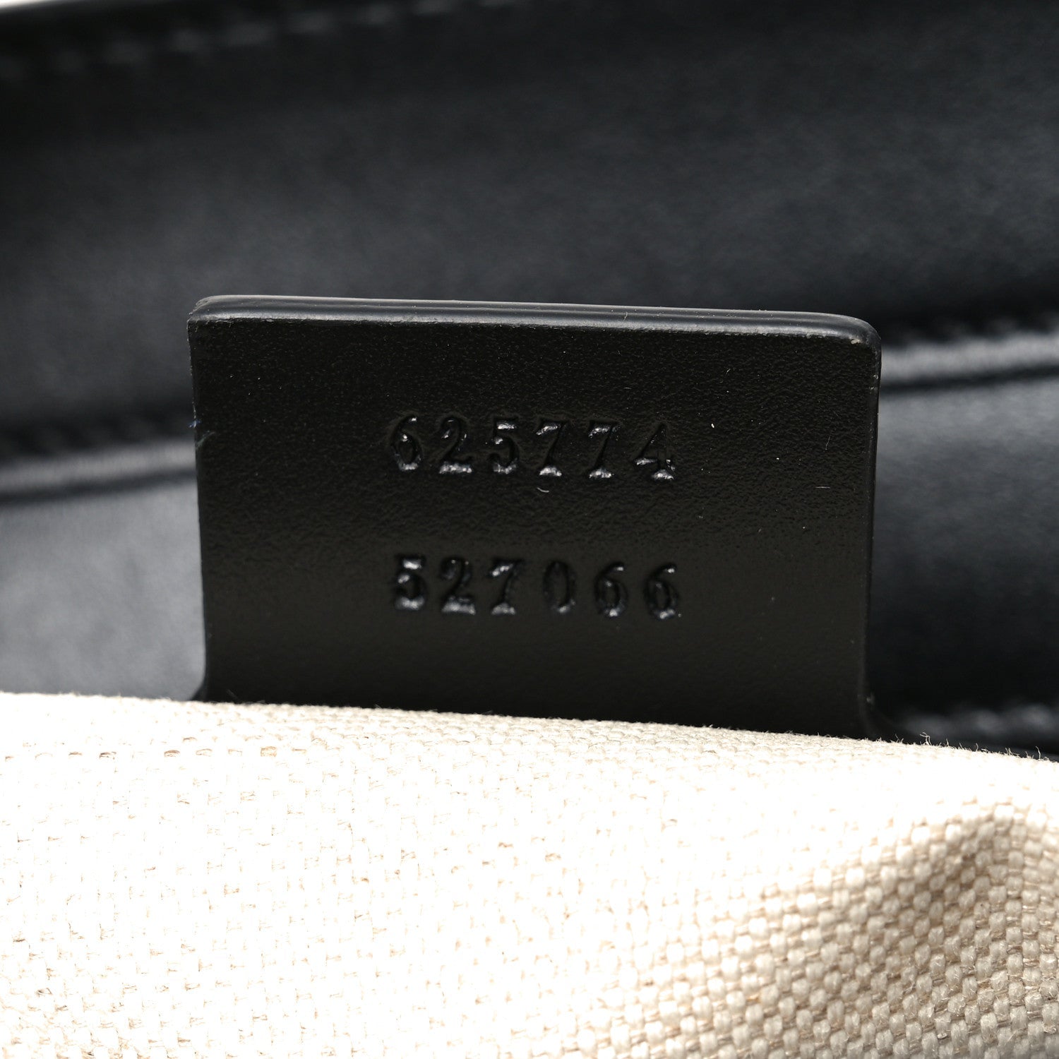 Calfskin GG Tennis Embossed Tote Bag Black