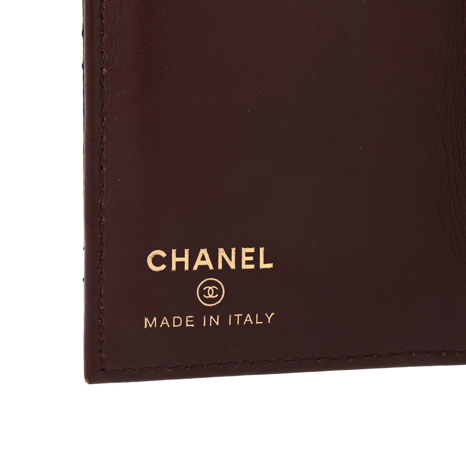Caviar Quilted Passport Holder Black