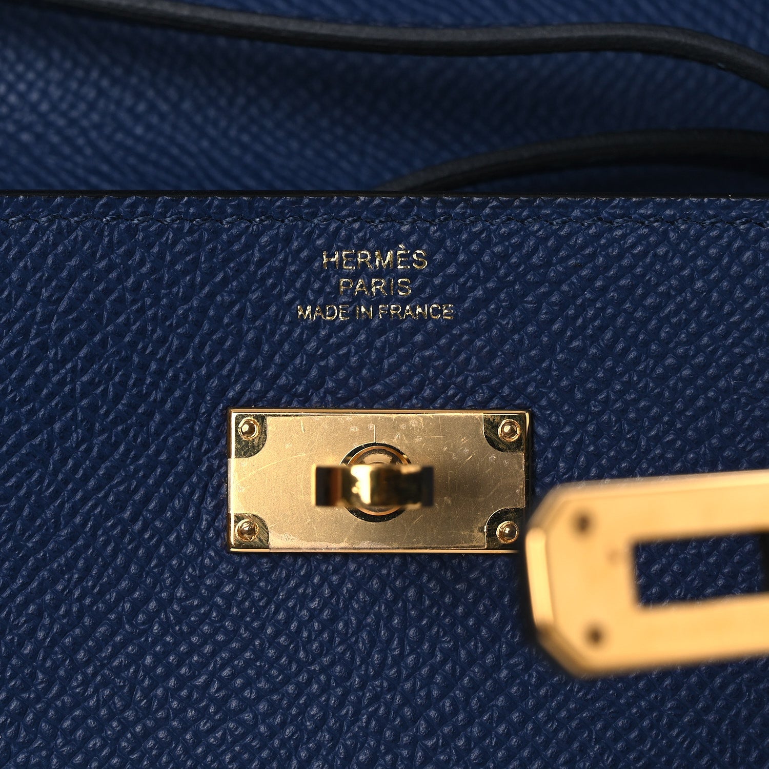 Epsom Kelly Wallet To Go Bleu Saphir