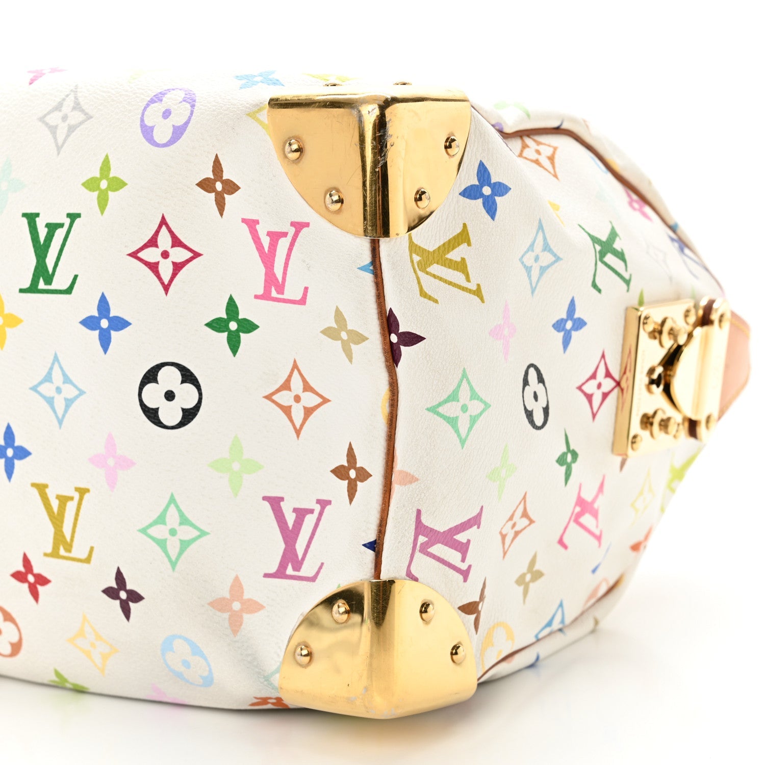 Monogram Multicolor Speedy 30 White