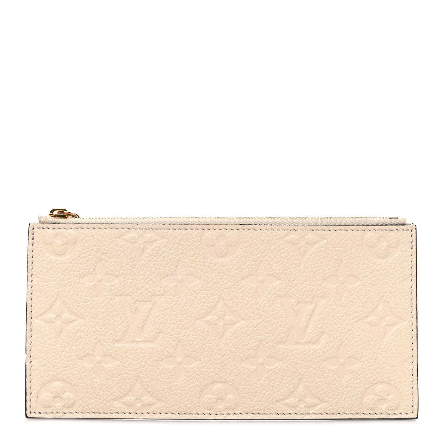 Empreinte Felicie Chain Wallet Zippered Insert Cream