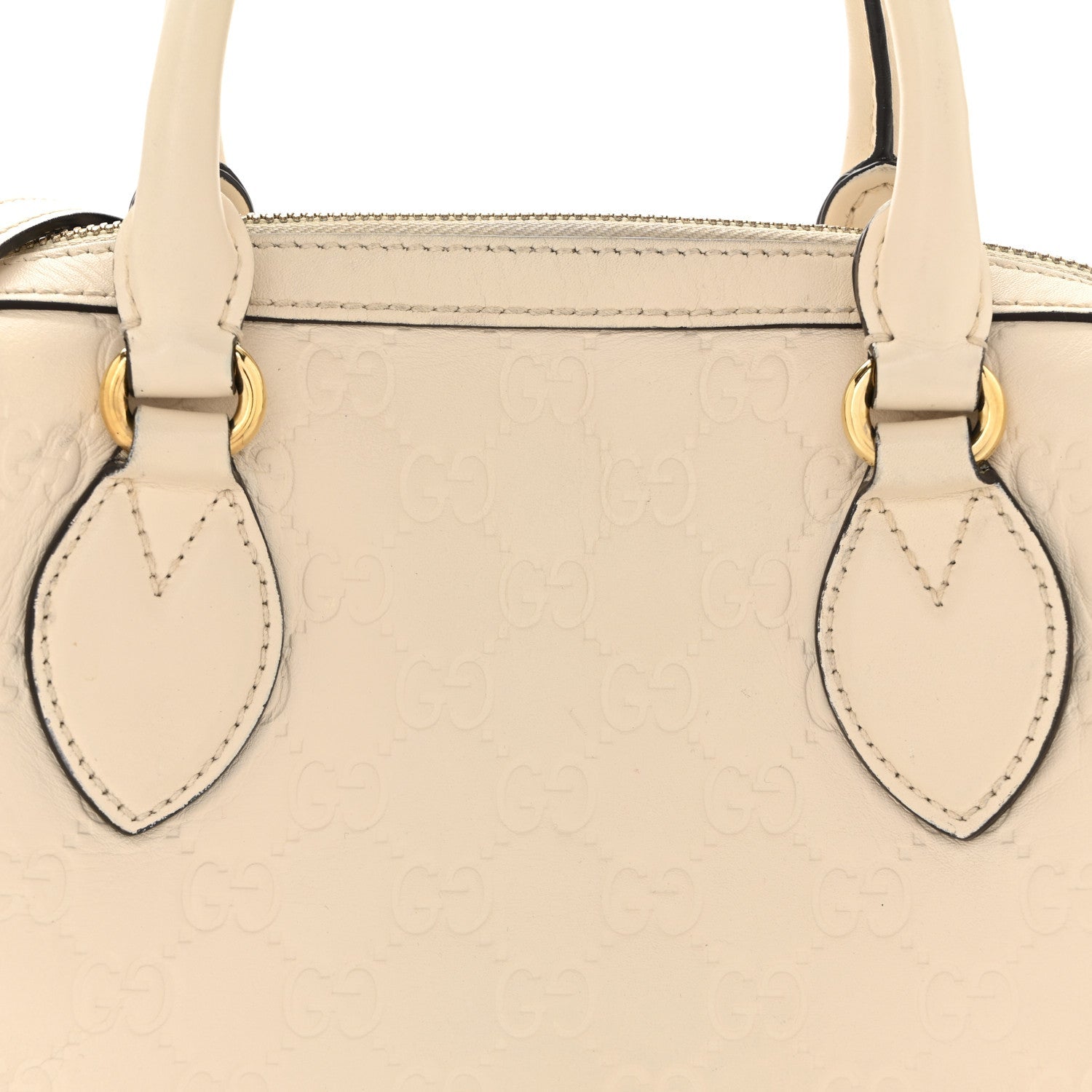 Guccissima Mini Joy Boston White