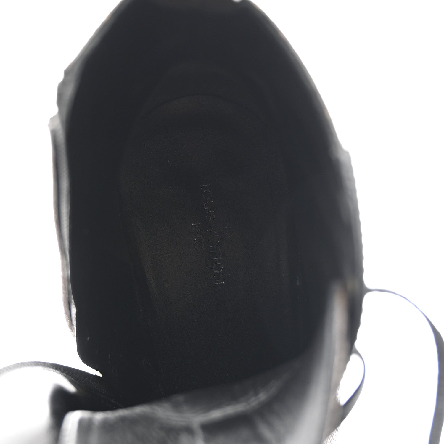 Patent Calfskin Monogram Star Trail Ankle Boots 37.5 Black