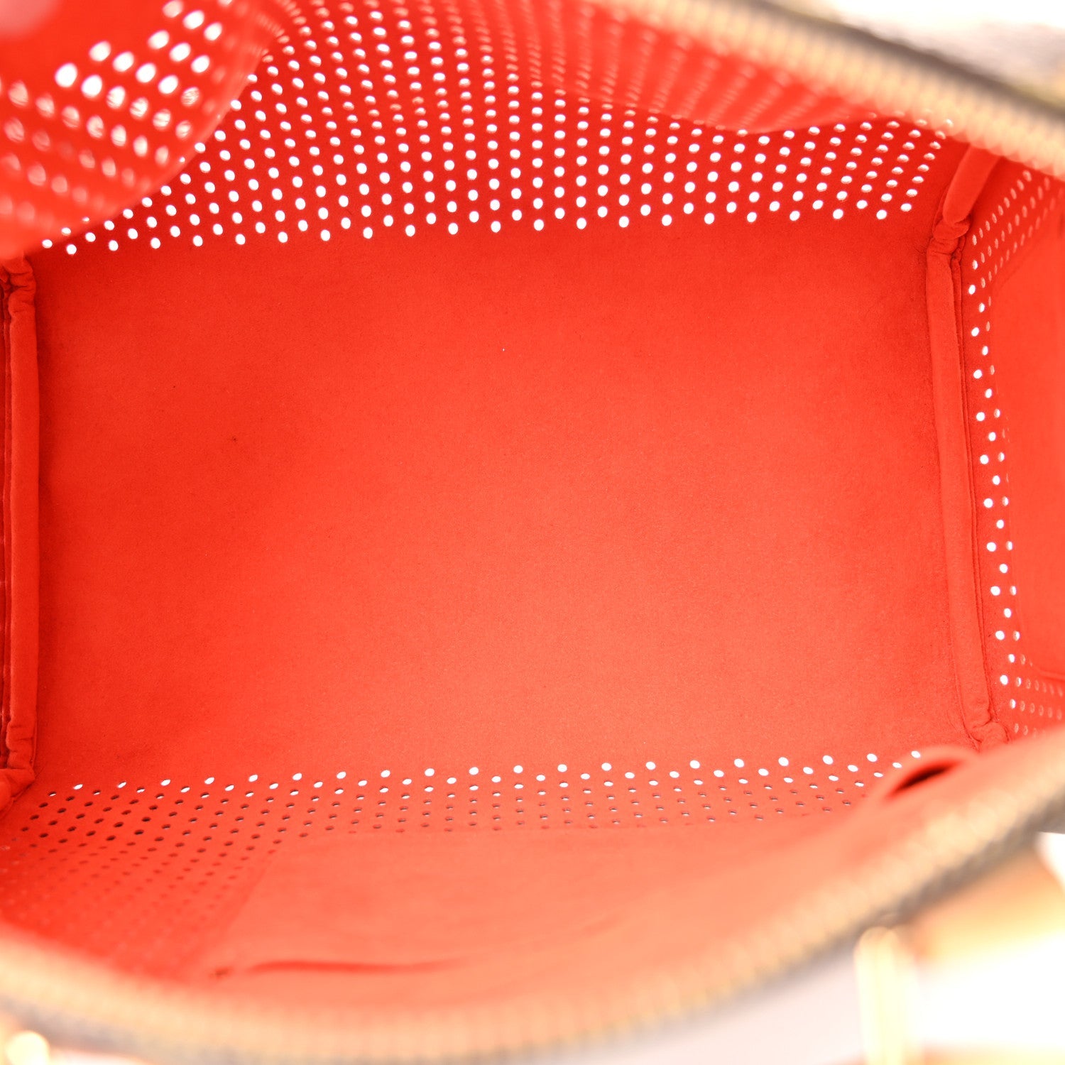 Monogram Perforated Speedy 30 Orange