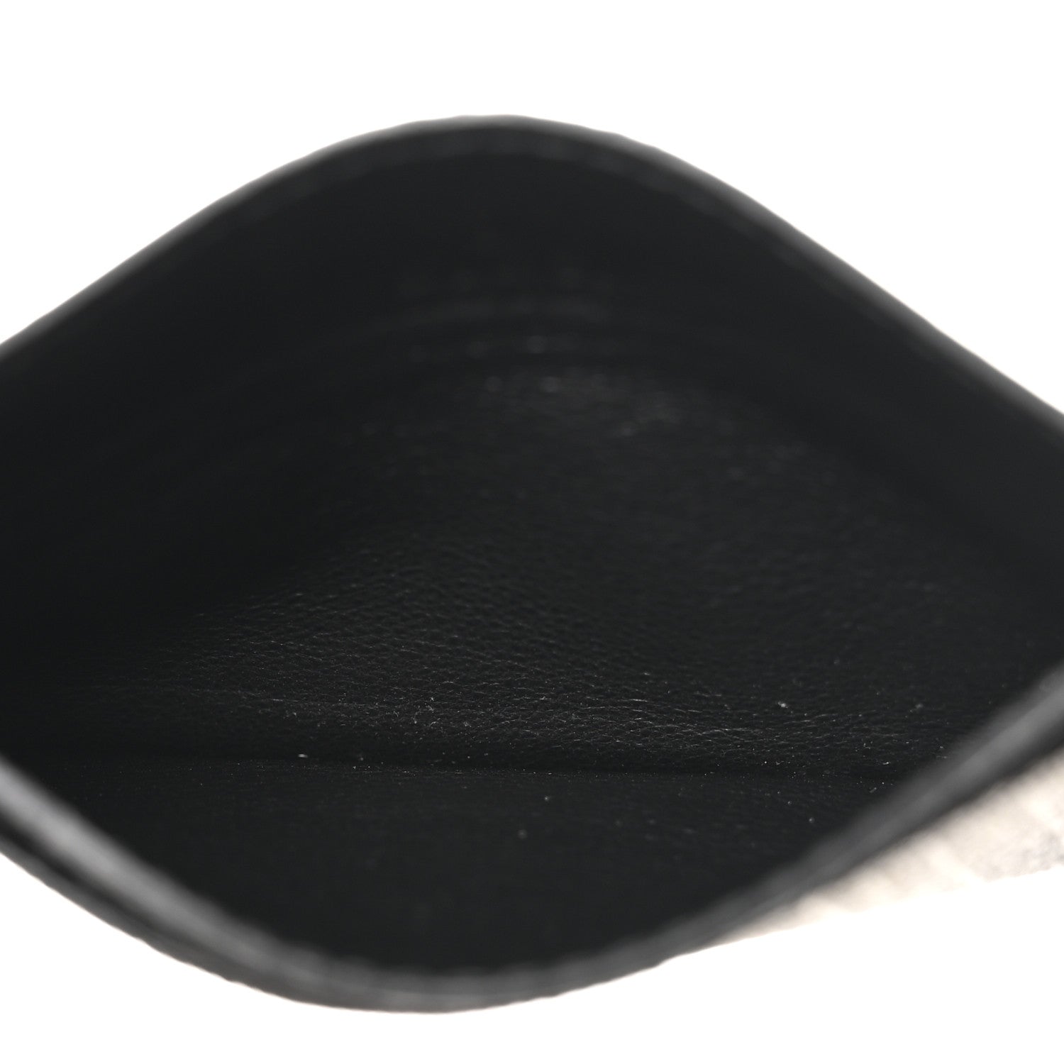GG Plus Monogram Card Holder Black